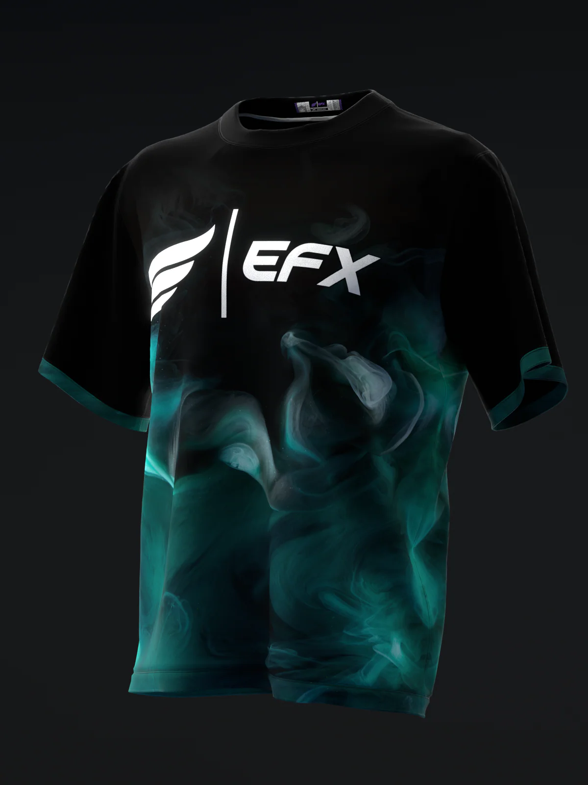 Liquid Smoke - Black - Bowling Jersey
