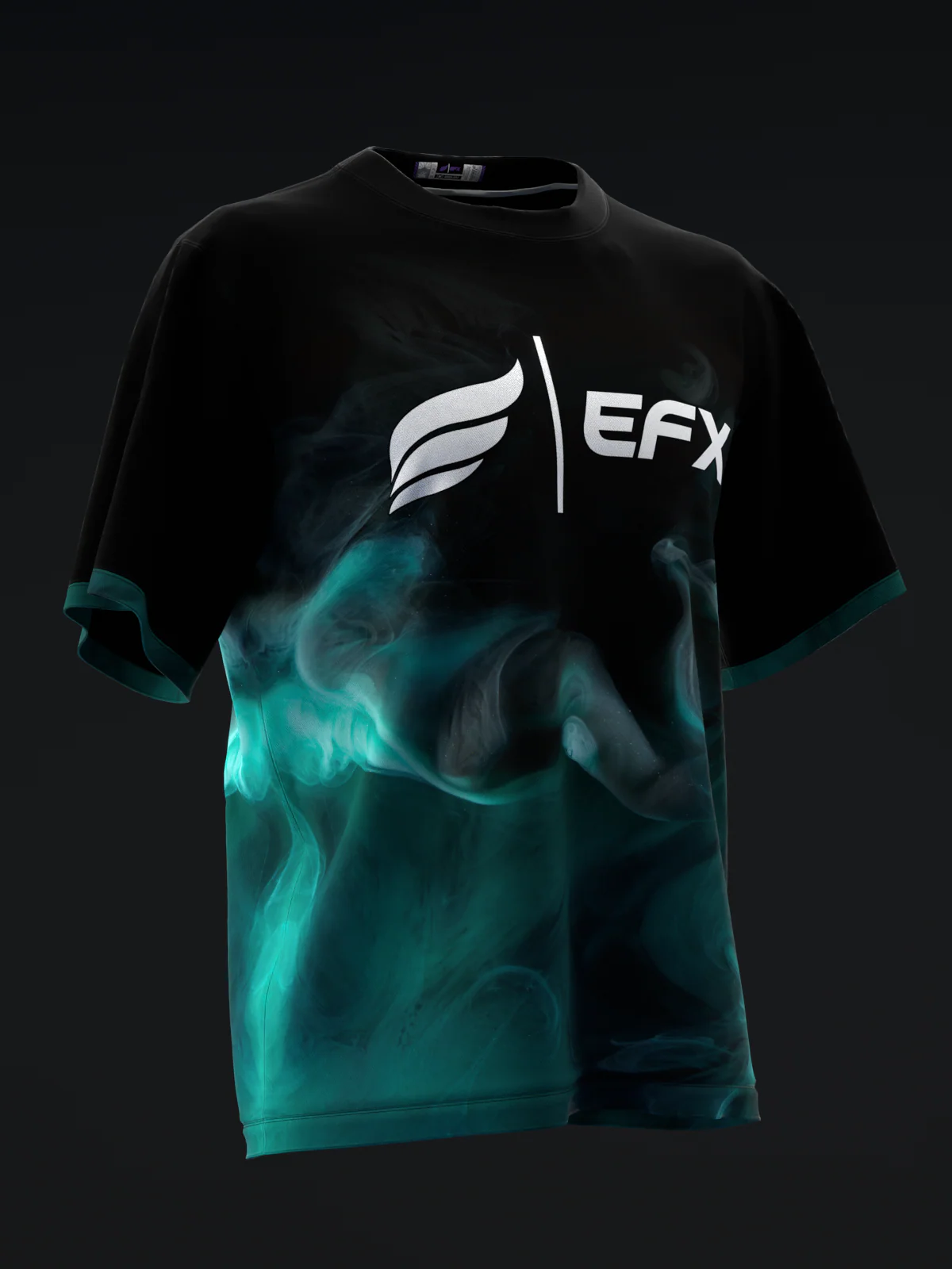 Liquid Smoke - Black - Bowling Jersey - Image 3