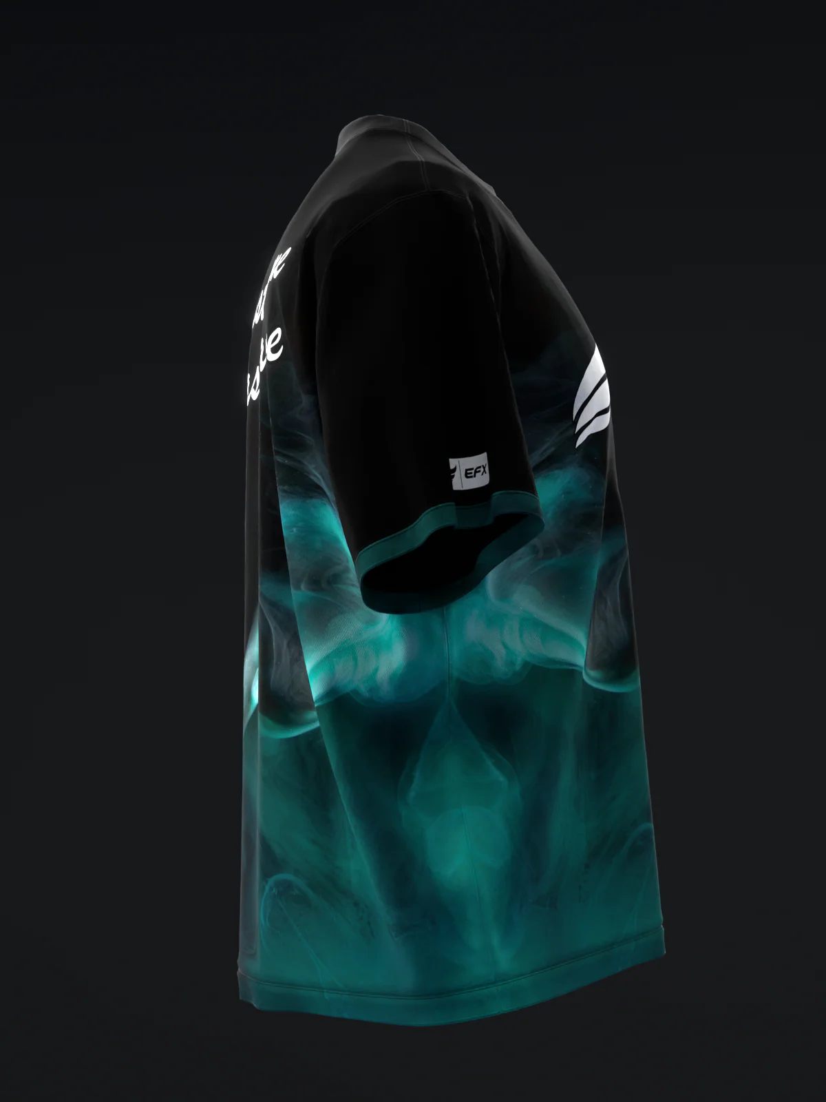 Liquid Smoke - Black - Bowling Jersey - Image 4