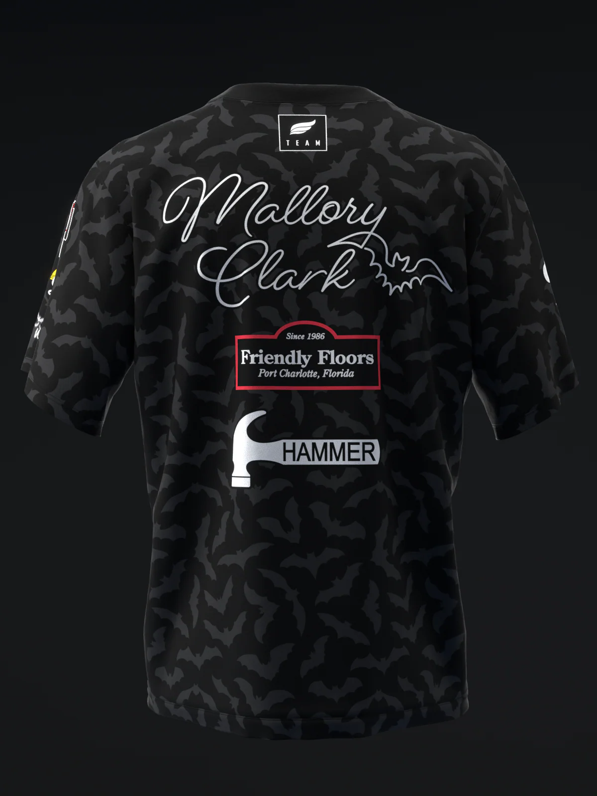 Mallory Clark 2025 - Bats On Bats - Bowling Jersey - Image 5