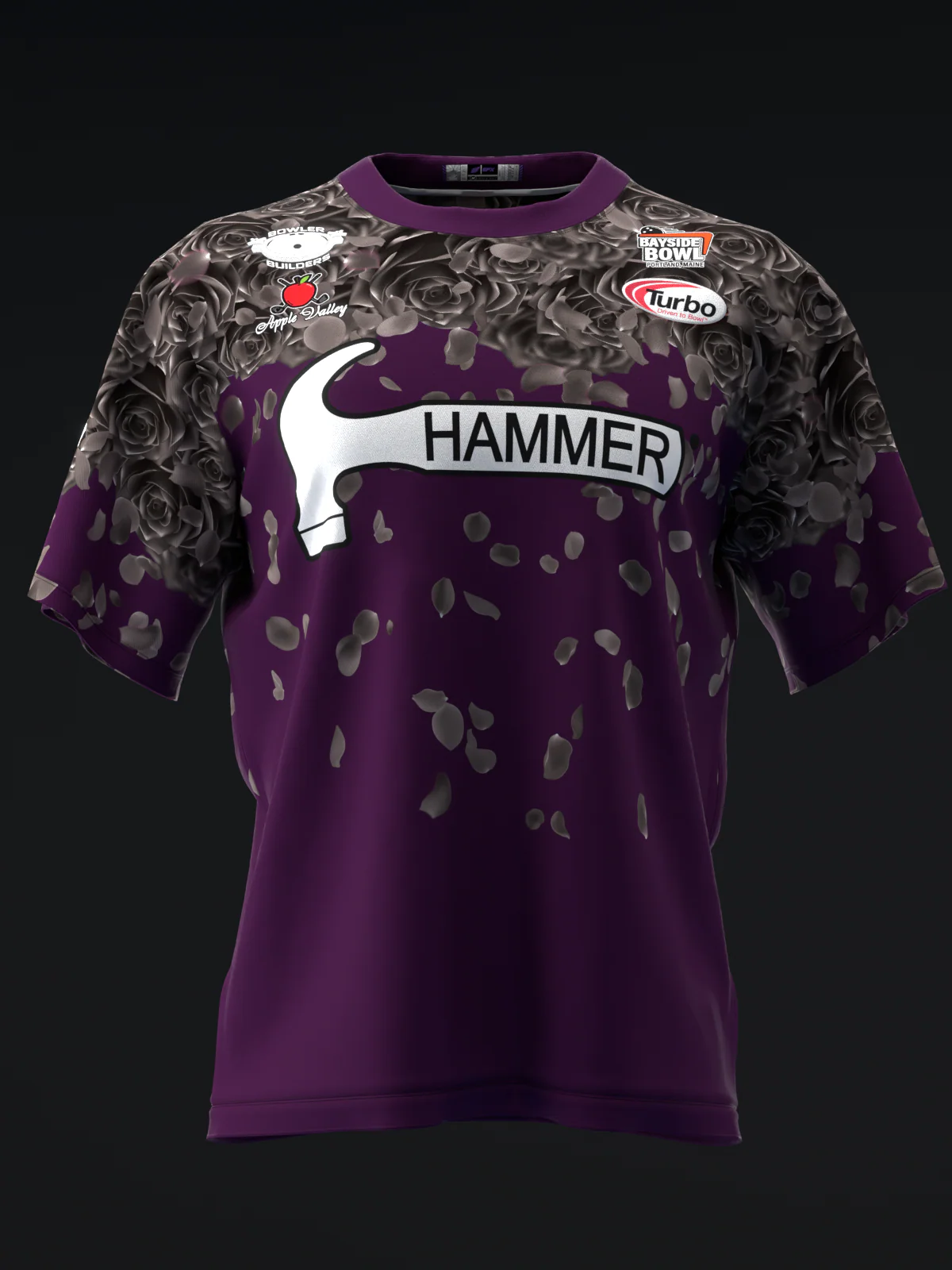 Mallory Clark 2025 - Falling Roses - Bowling Jersey - Image 2