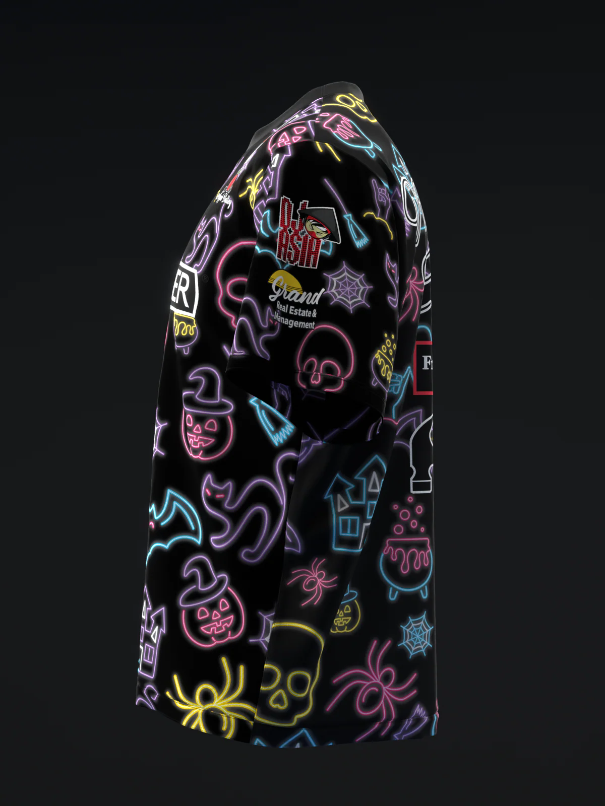 Mallory Clark 2025 - Halloween Glow - Bowling Jersey - Image 6