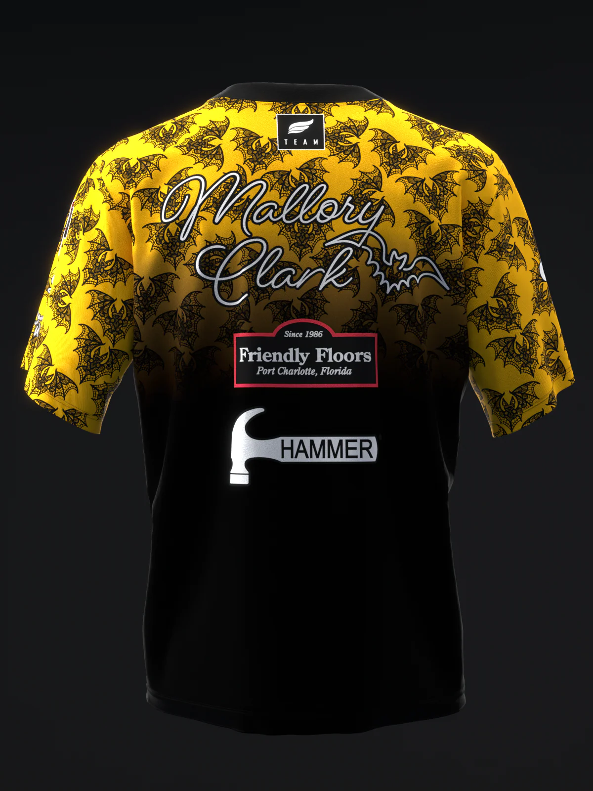 Mallory Clark 2025 - Lace Bats - Bowling Jersey - Image 5