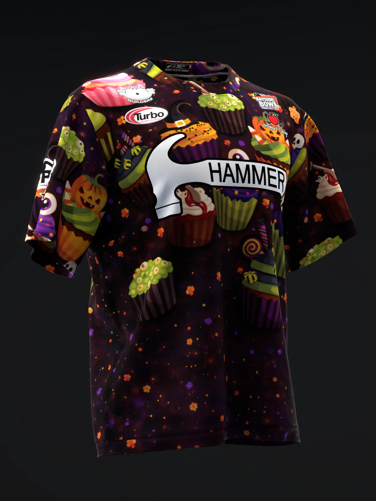 Mallory Clark 2026 - Halloween Cupcake - Bowling Jersey - Image 3