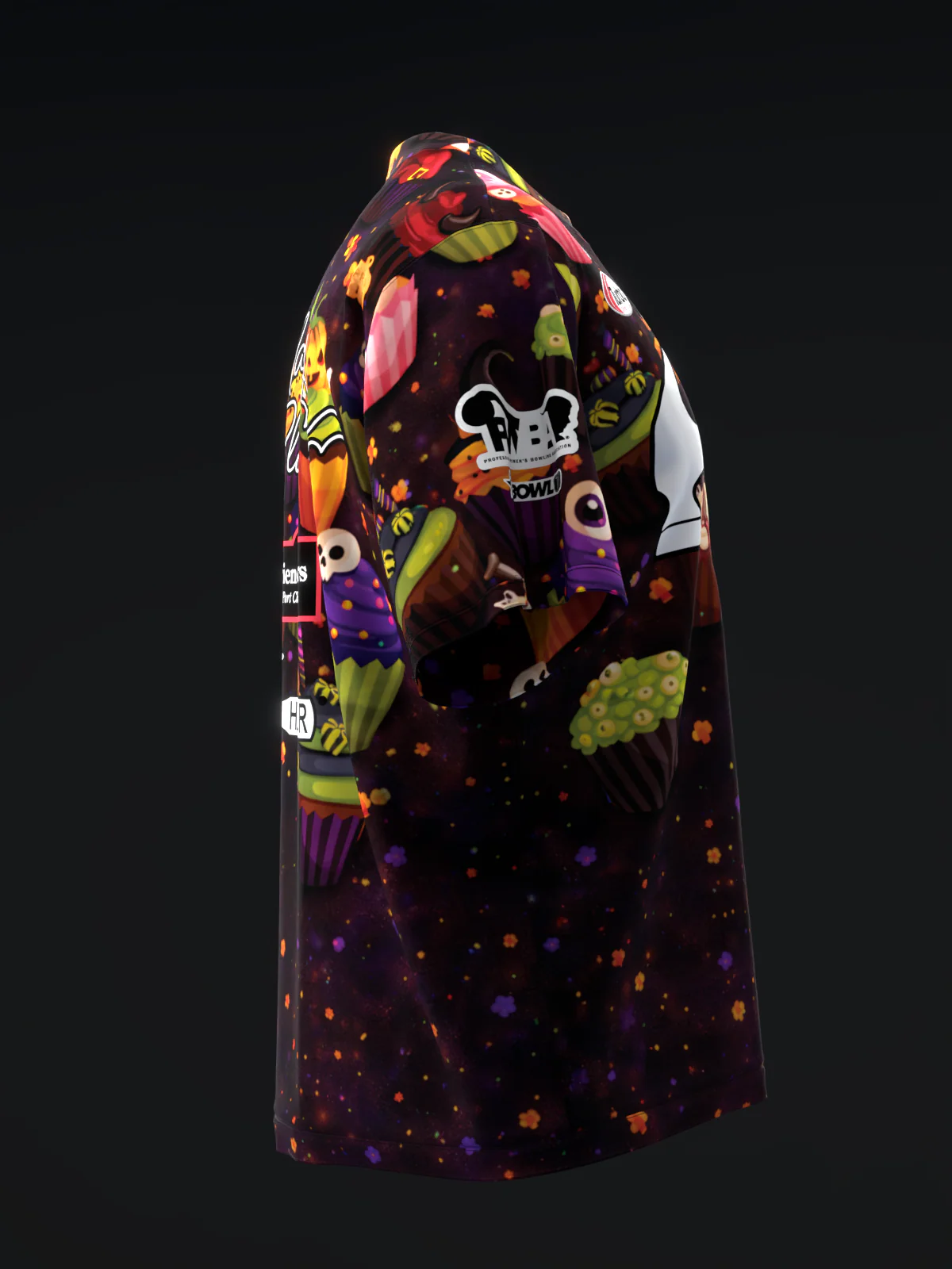 Mallory Clark 2026 - Halloween Cupcake - Bowling Jersey - Image 4