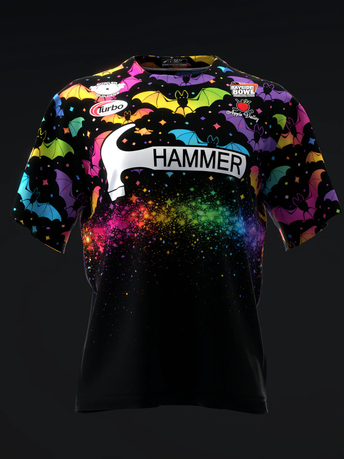 Mallory Clark 2026 - Rainbow Bats - Bowling Jersey - Image 2