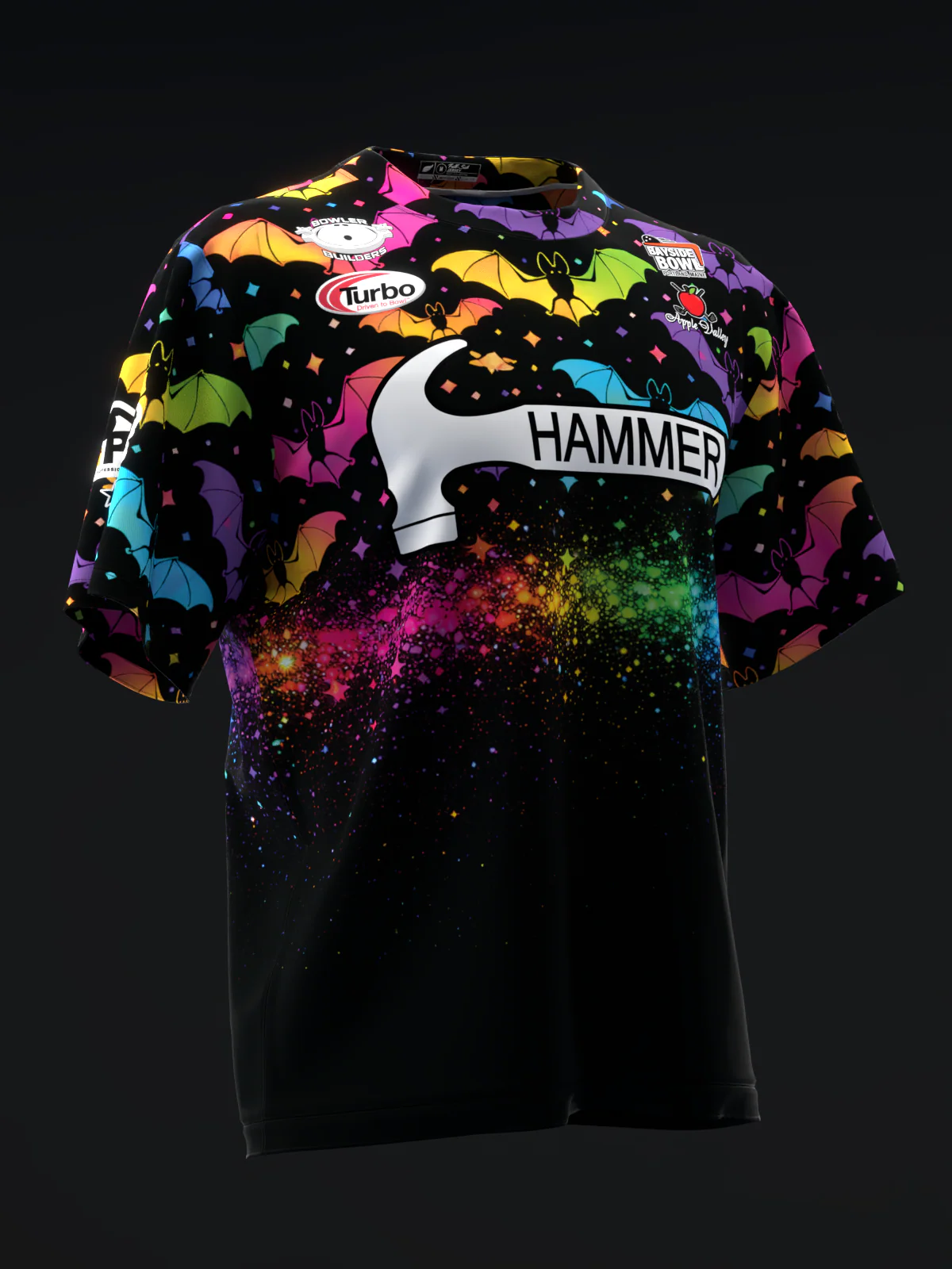Mallory Clark 2026 - Rainbow Bats - Bowling Jersey - Image 3