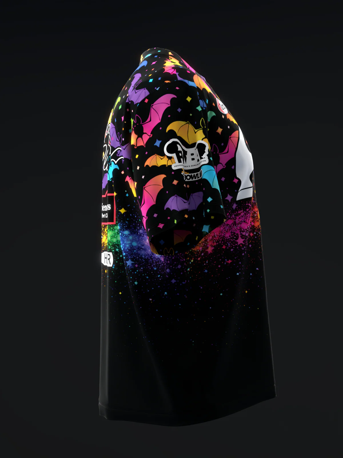 Mallory Clark 2026 - Rainbow Bats - Bowling Jersey - Image 4