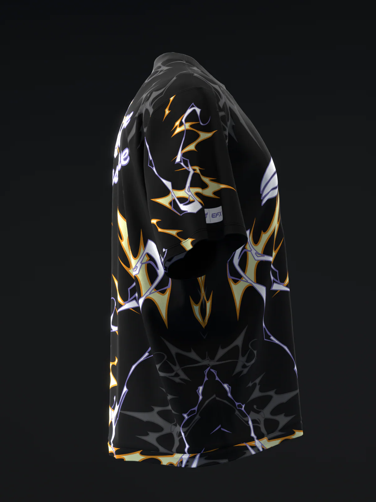 Manga - Black - Bowling Jersey - Image 4
