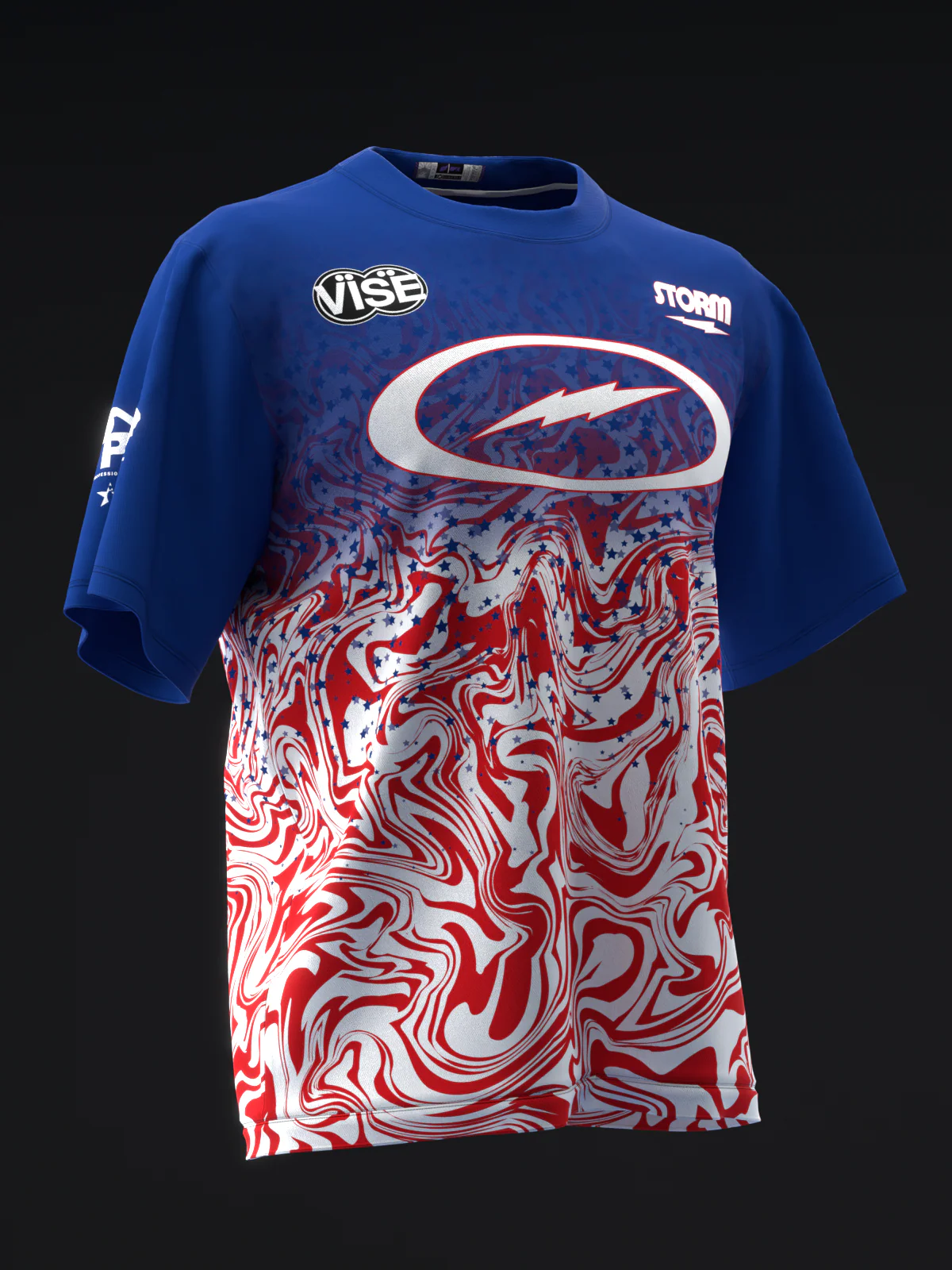 Maribeth Baker 2024 - Falling Stars - Bowling Jersey - Image 3