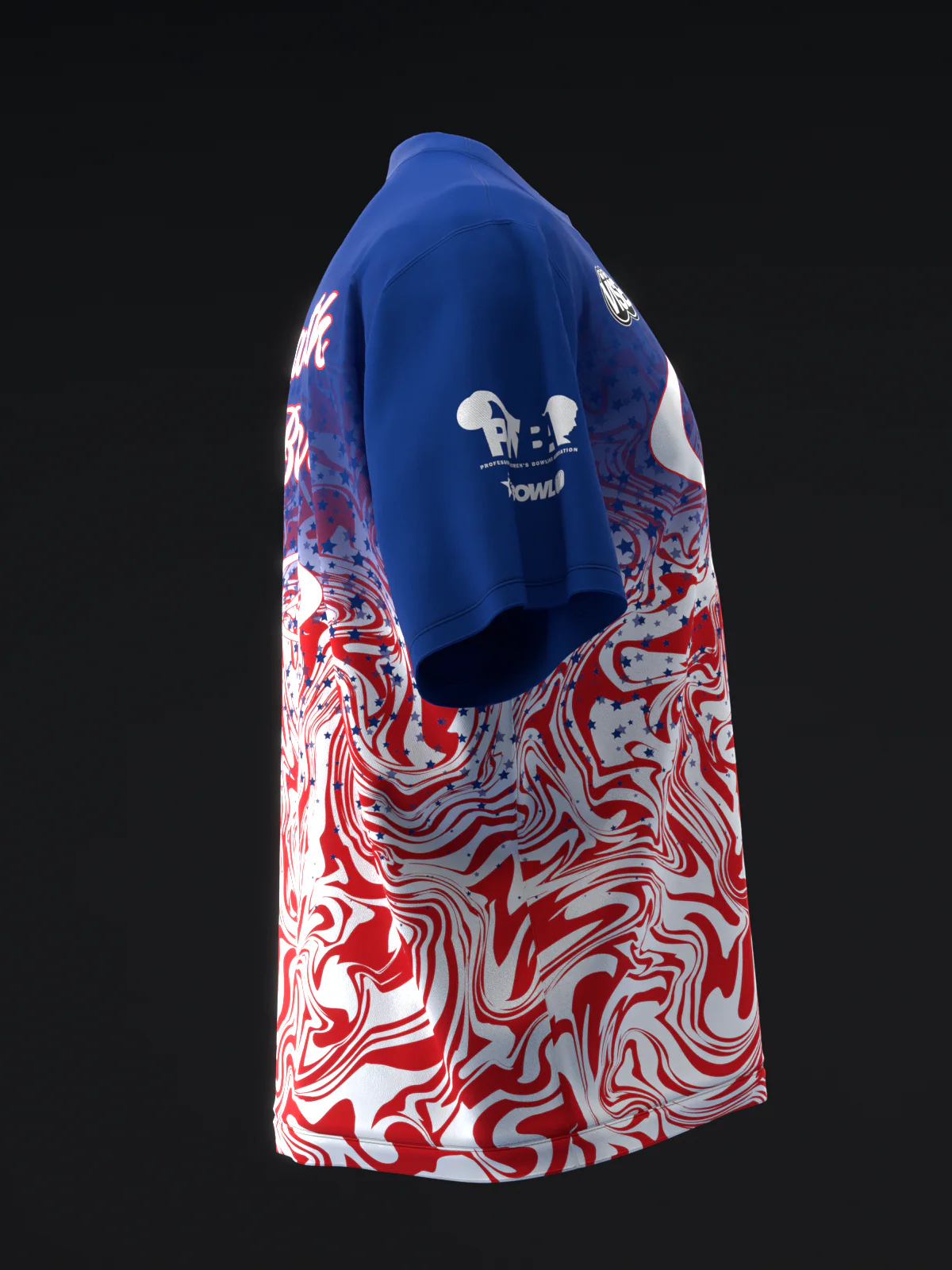 Maribeth Baker 2024 - Falling Stars - Bowling Jersey - Image 4