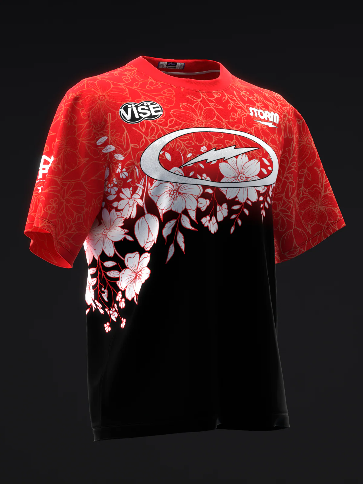 Maribeth Baker 2024 - Flowers Two - Bowling Jersey - Image 3