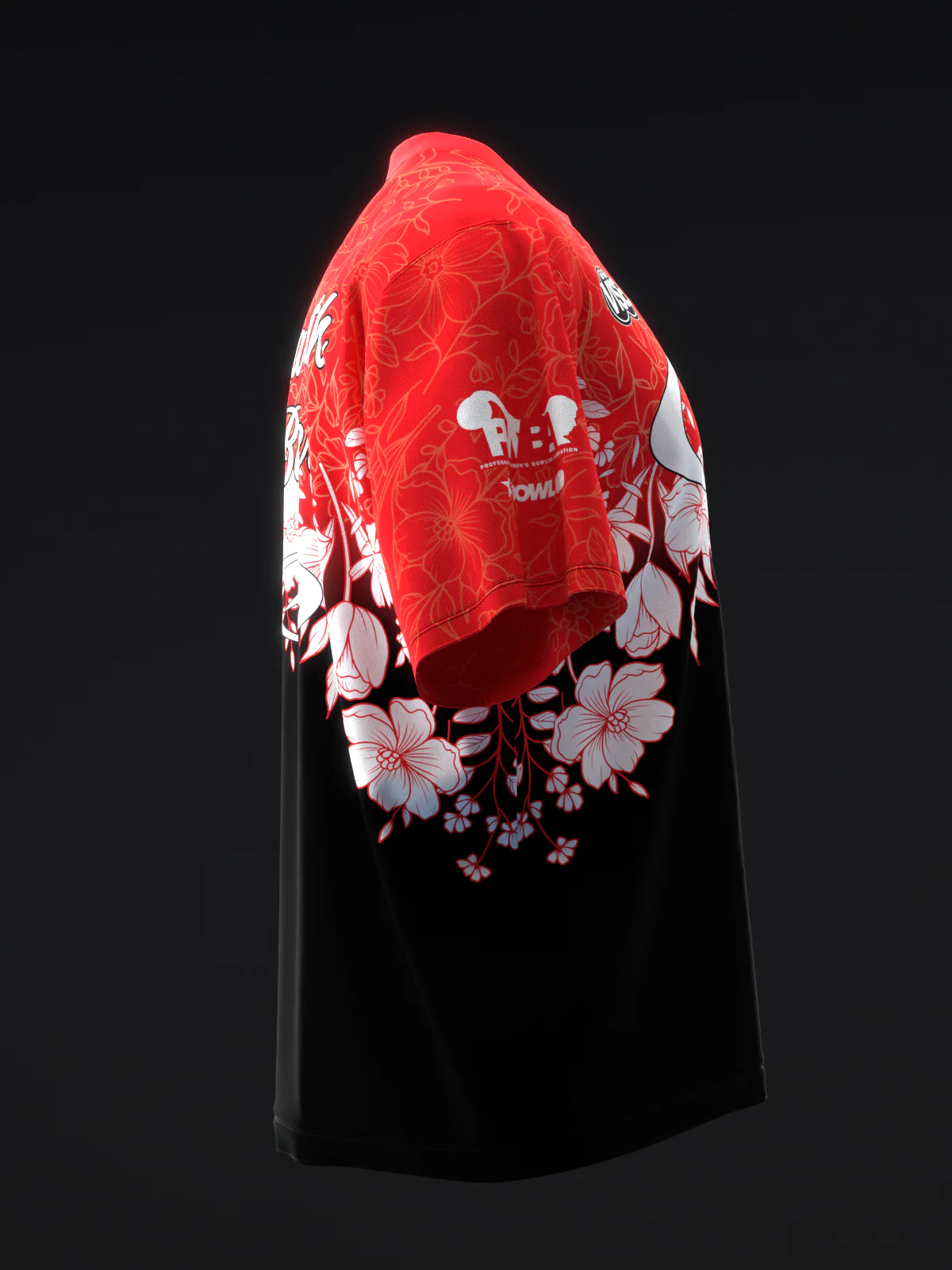 Maribeth Baker 2024 - Flowers Two - Bowling Jersey - Image 4