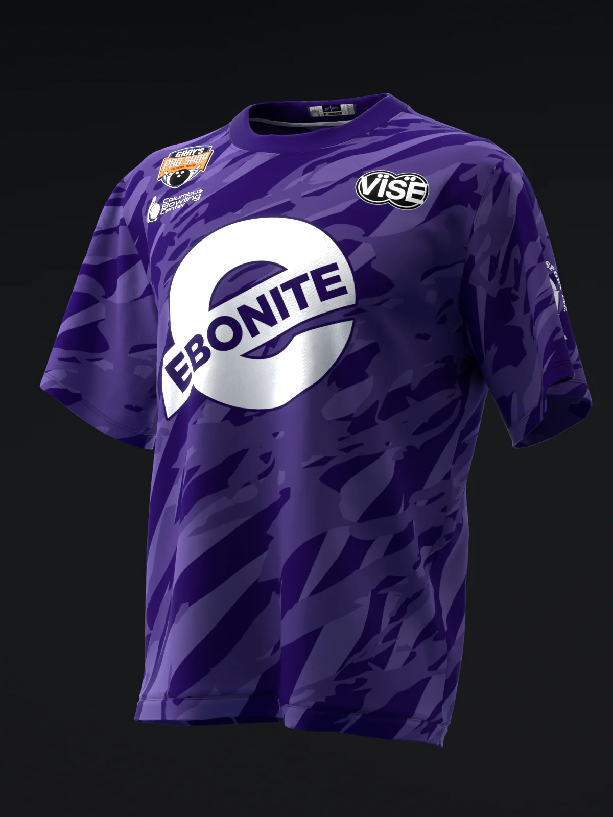 Matt Sanders 2025 - Elbram Dark Purple - Bowling Jersey