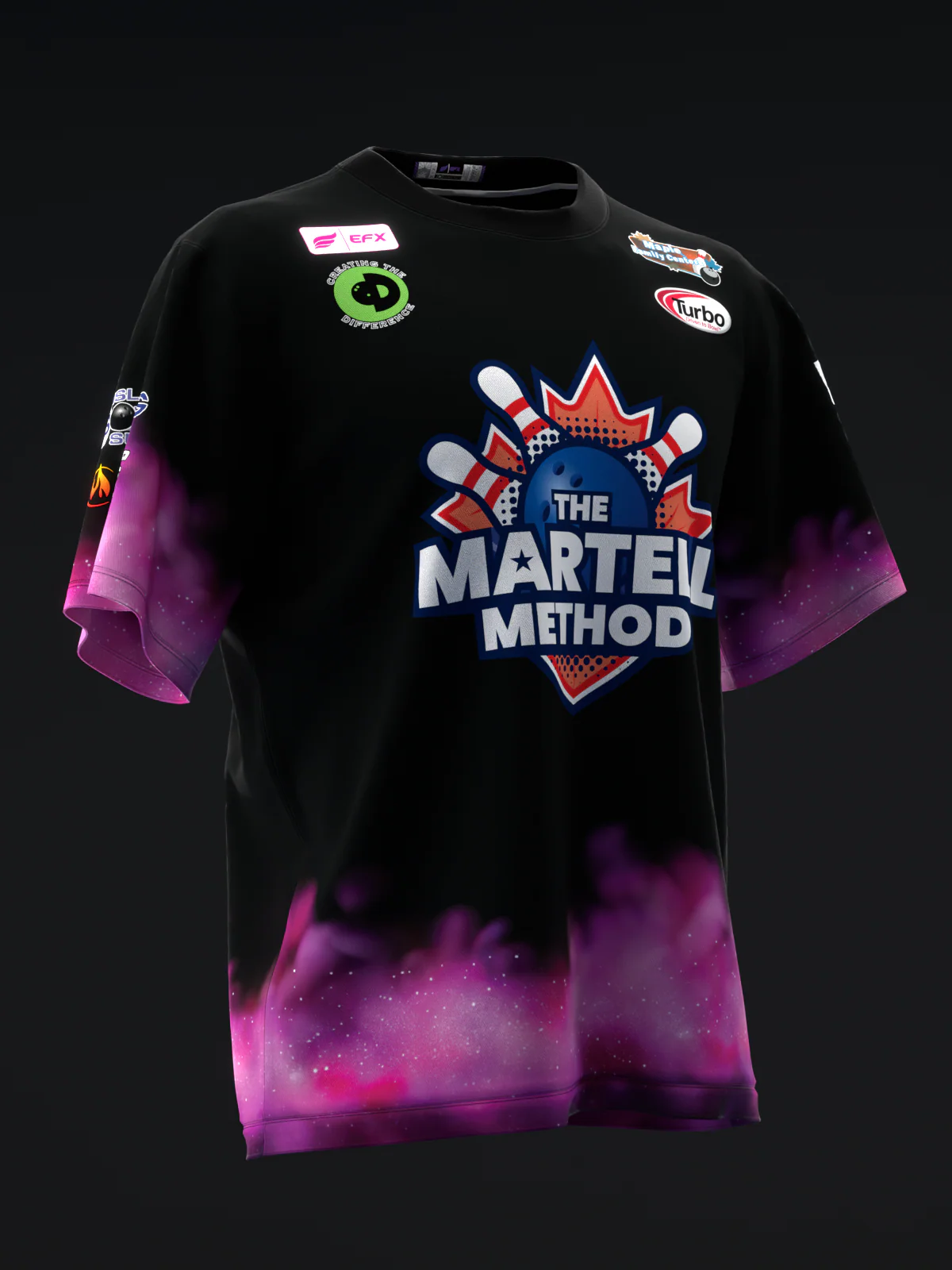 Michael Martell 2025 - Powder Pink - Bowling Jersey - Image 3
