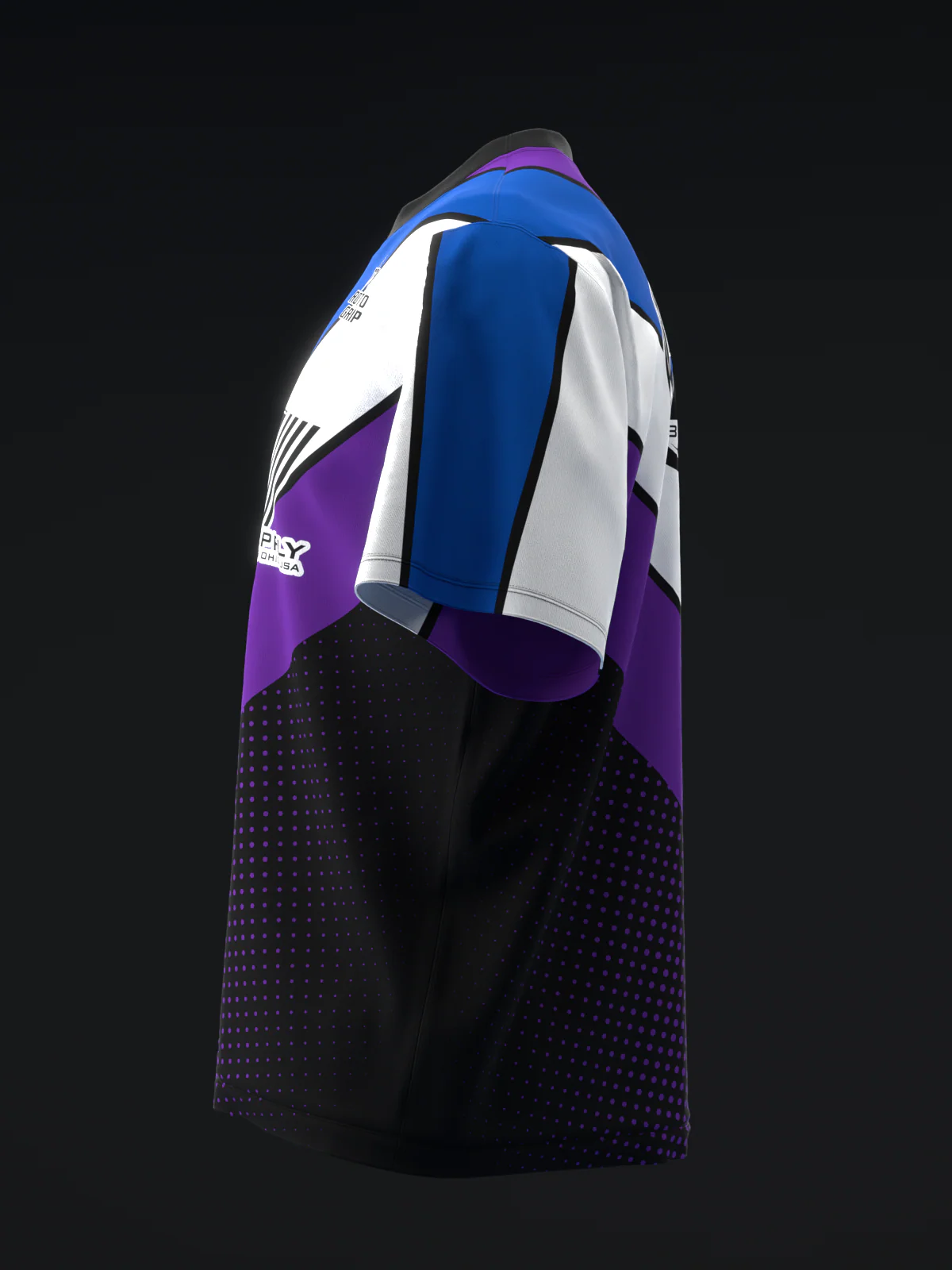 Michael Tang 2024 - Retro Stripes Evolution BPB - Bowling Jersey - Image 6