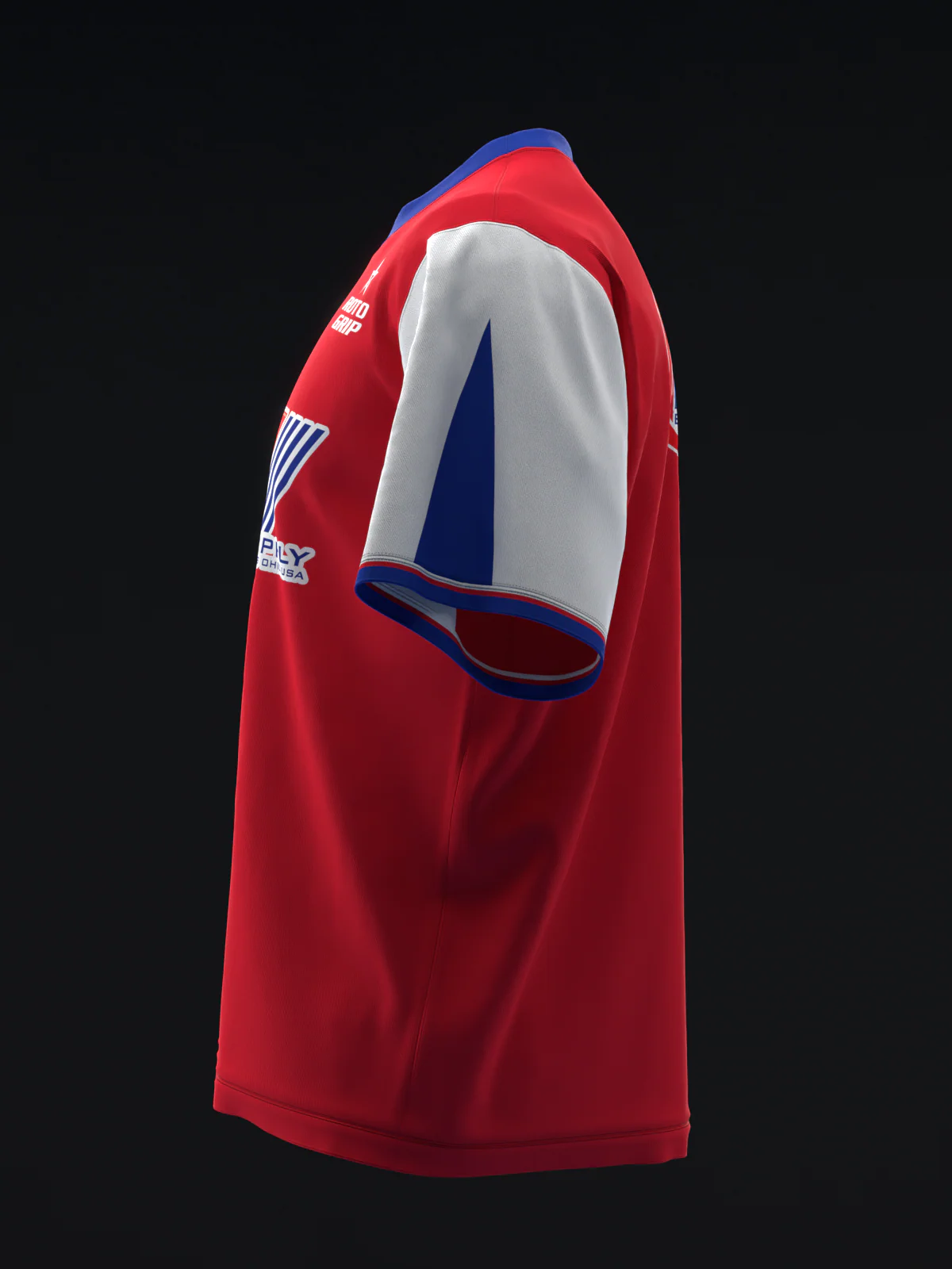 Michael Tang 2024 - Retro Stripes Red White Blue - Bowling Jersey - Image 6
