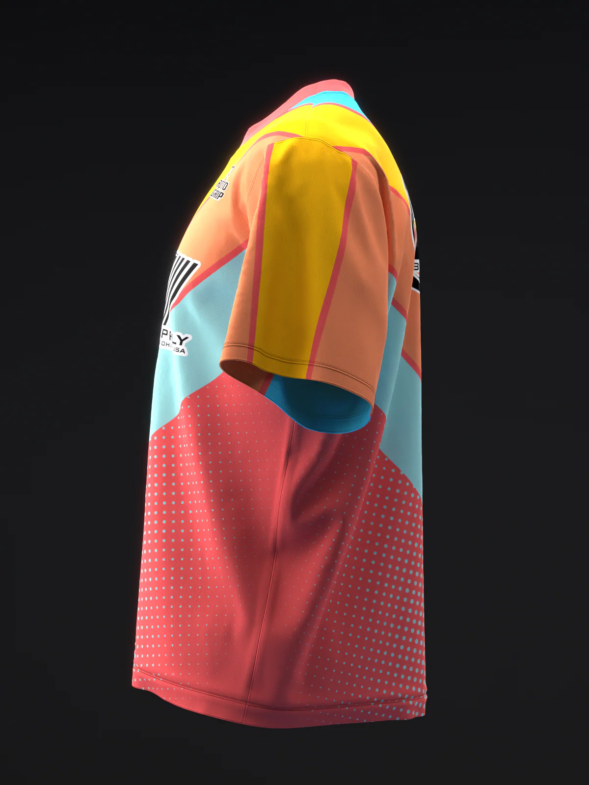 Michael Tang 2025 - Retro Stripes Sum - Bowling Jersey - Image 6
