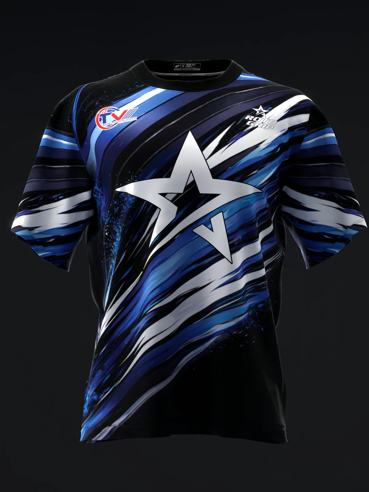 Michael Tang 2026 - Dynamic Streaks BWB - Bowling Jersey - Image 2