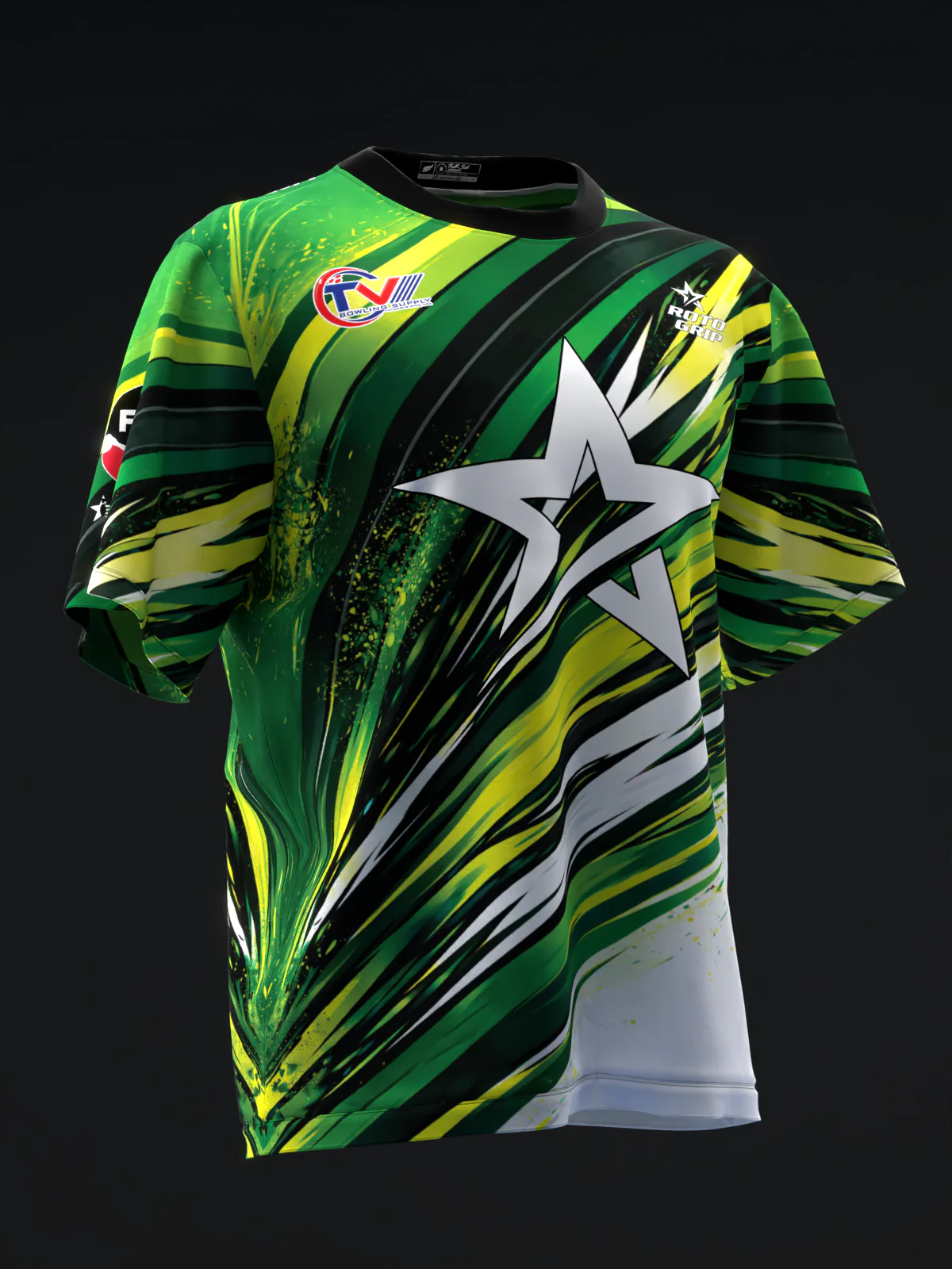 Michael Tang 2026 - Dynamic Streaks YGW - Bowling Jersey - Image 3