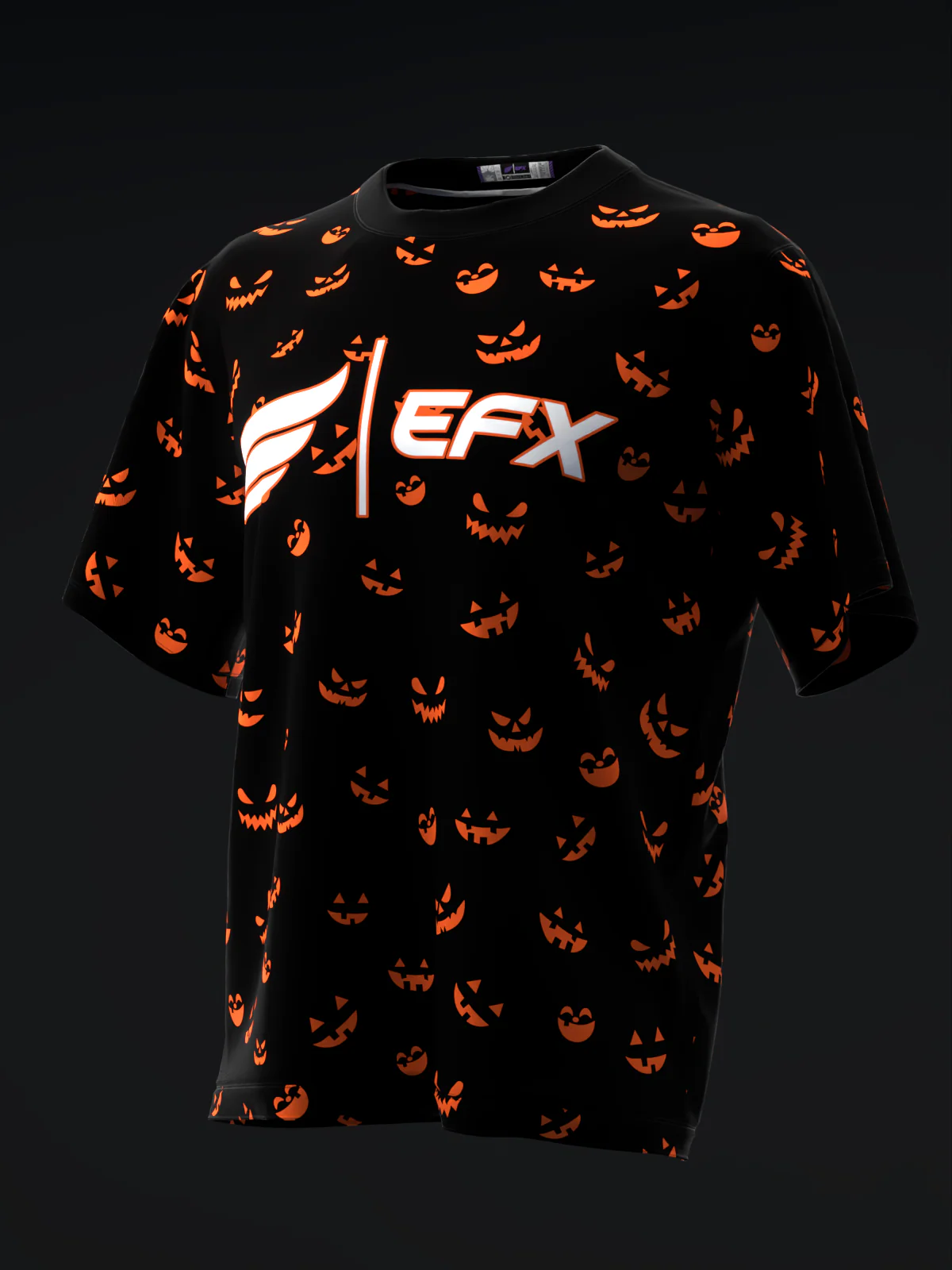 Midnight Jack - Black Orange - Bowling Jersey