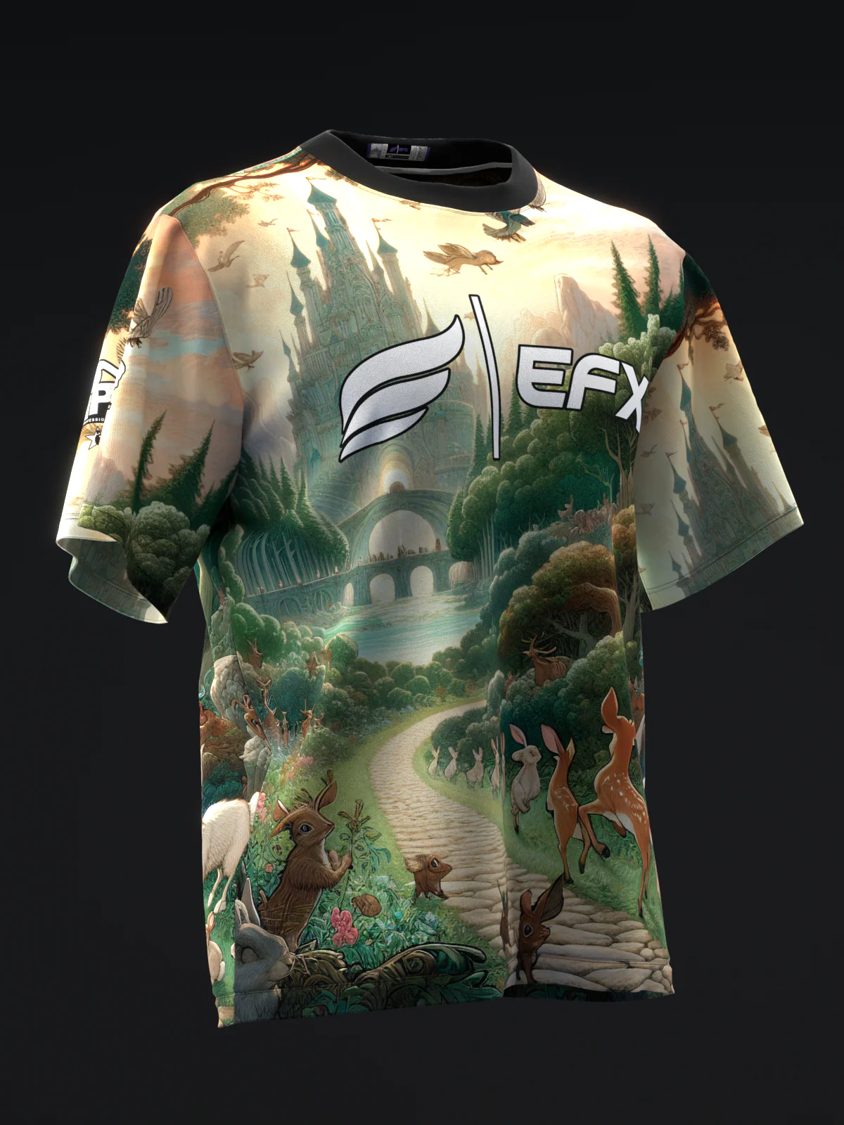 Misaki Bolleby 2025 - Enchanted Woods - Bowling Jersey - Image 3