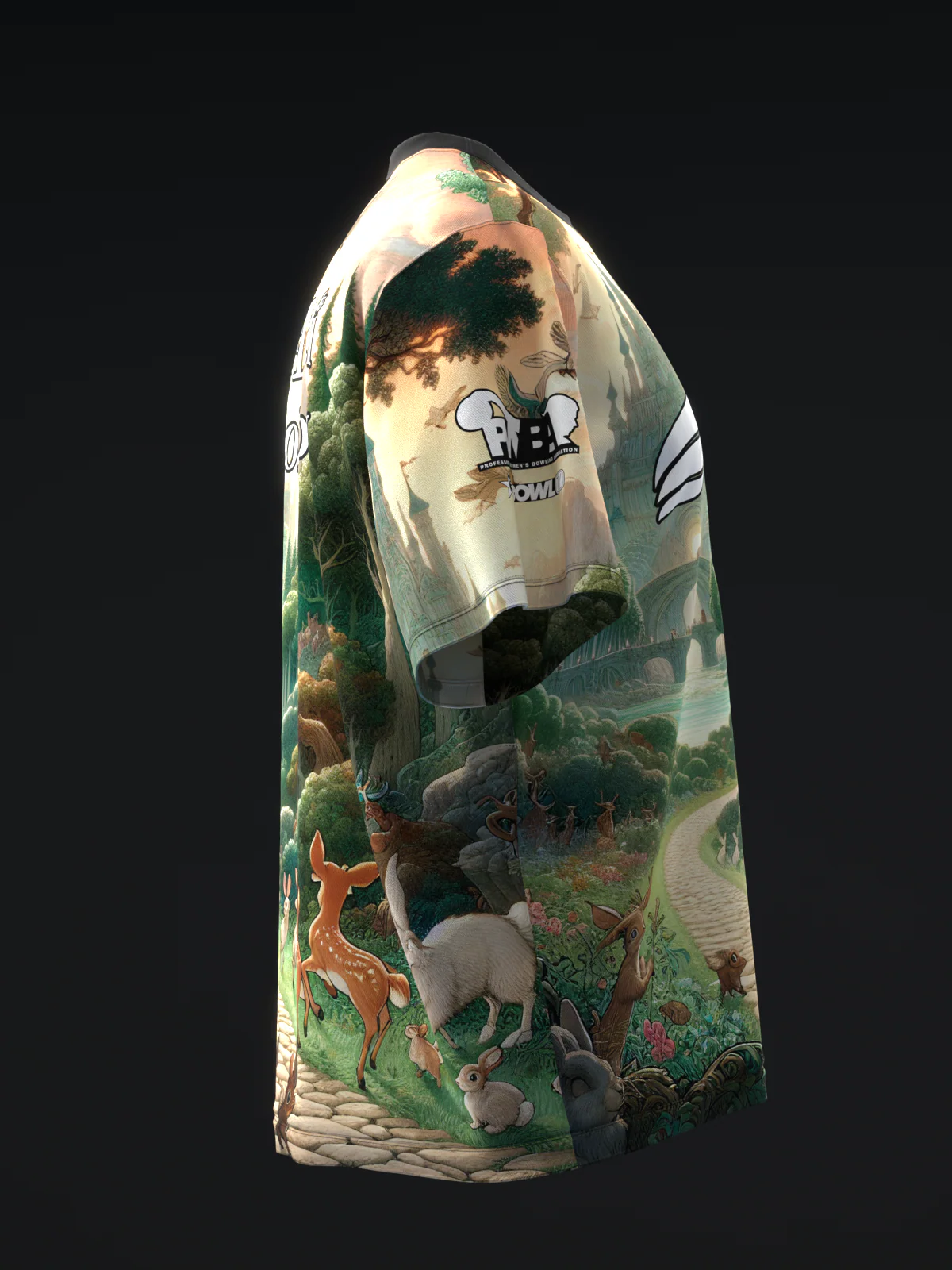 Misaki Bolleby 2025 - Enchanted Woods - Bowling Jersey - Image 4