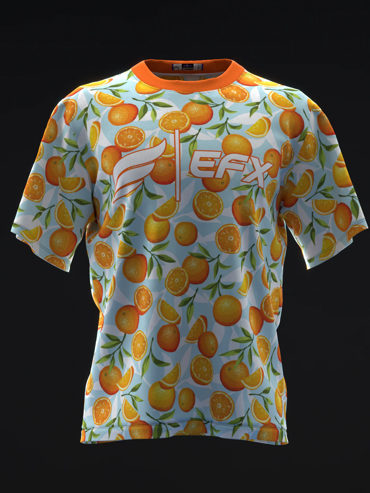 Misaki Bolleby 2025 - Orange Citrus - Bowling Jersey - Image 2