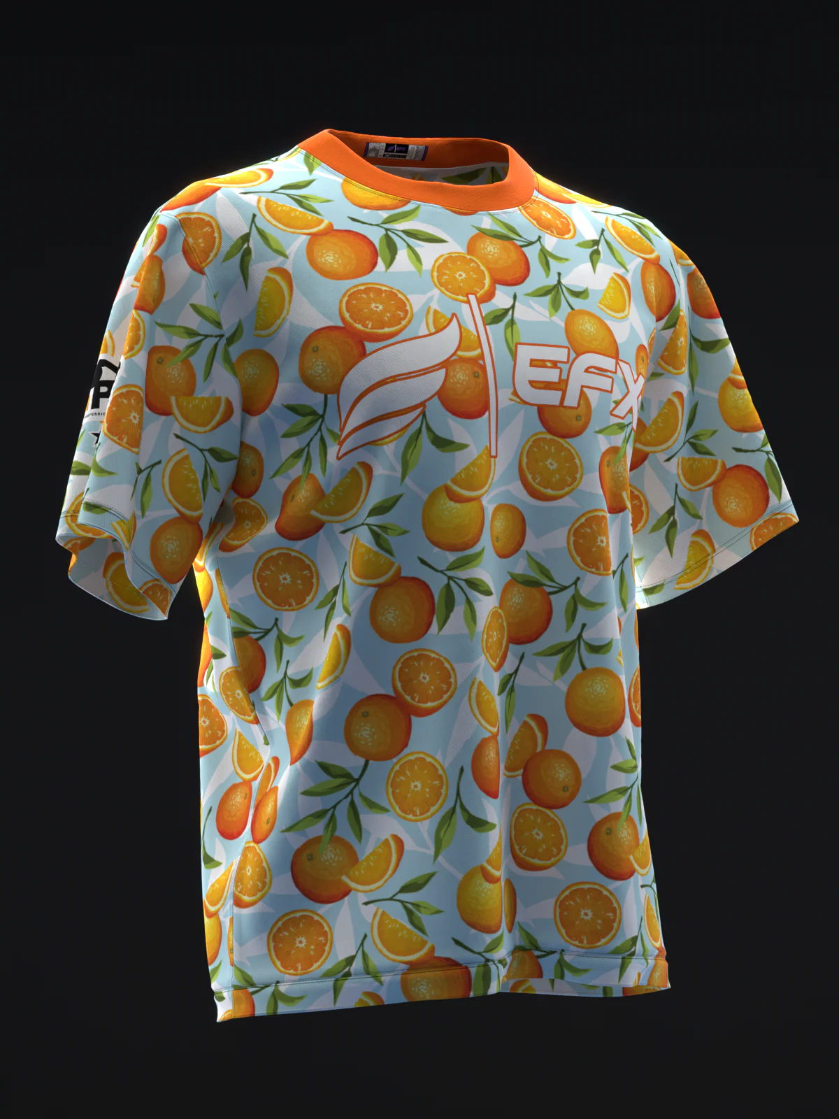 Misaki Bolleby 2025 - Orange Citrus - Bowling Jersey - Image 3