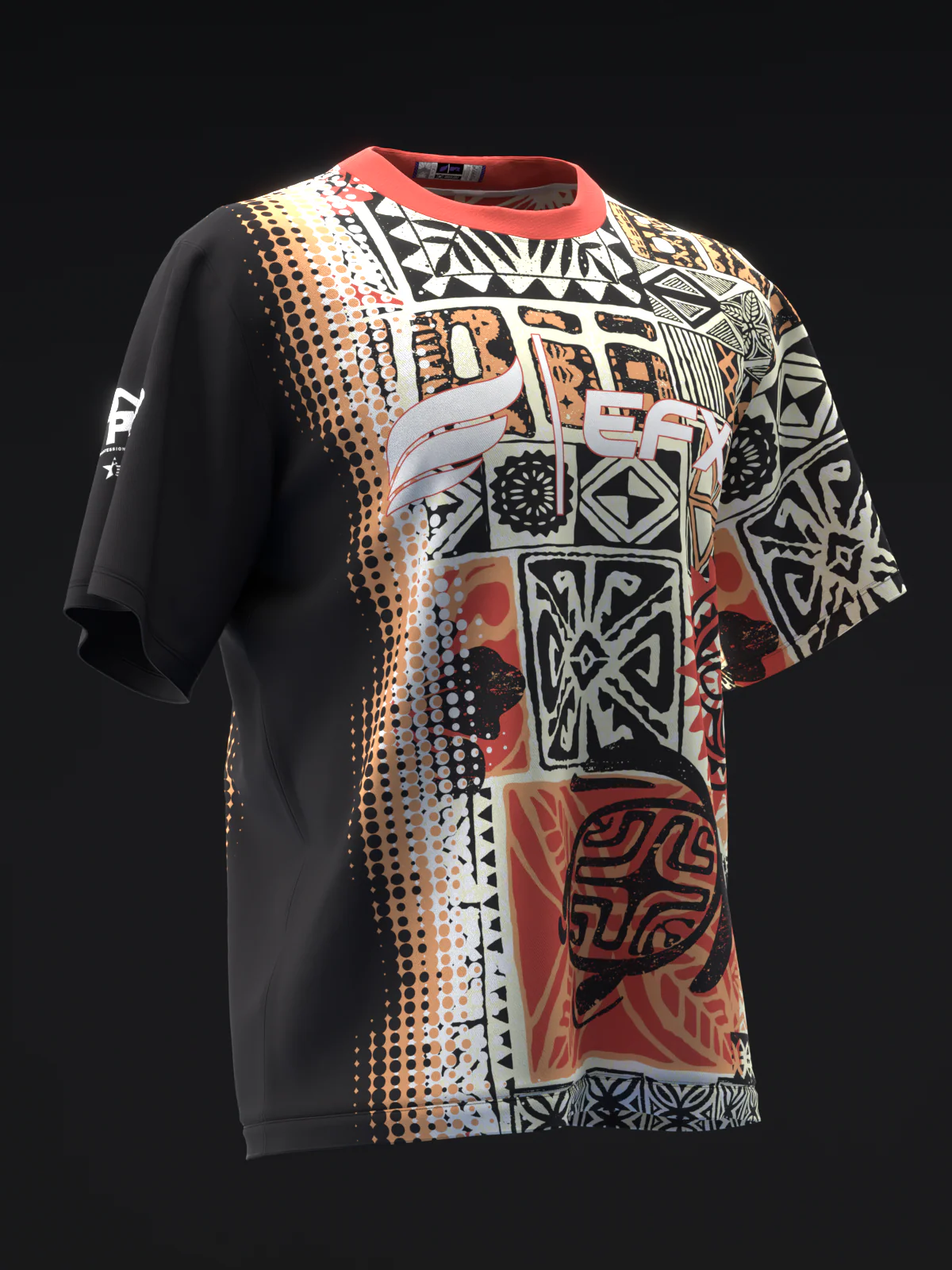 Misaki Mukotani 2023 - Hawaii Abstract - Bowling Jersey - Image 3