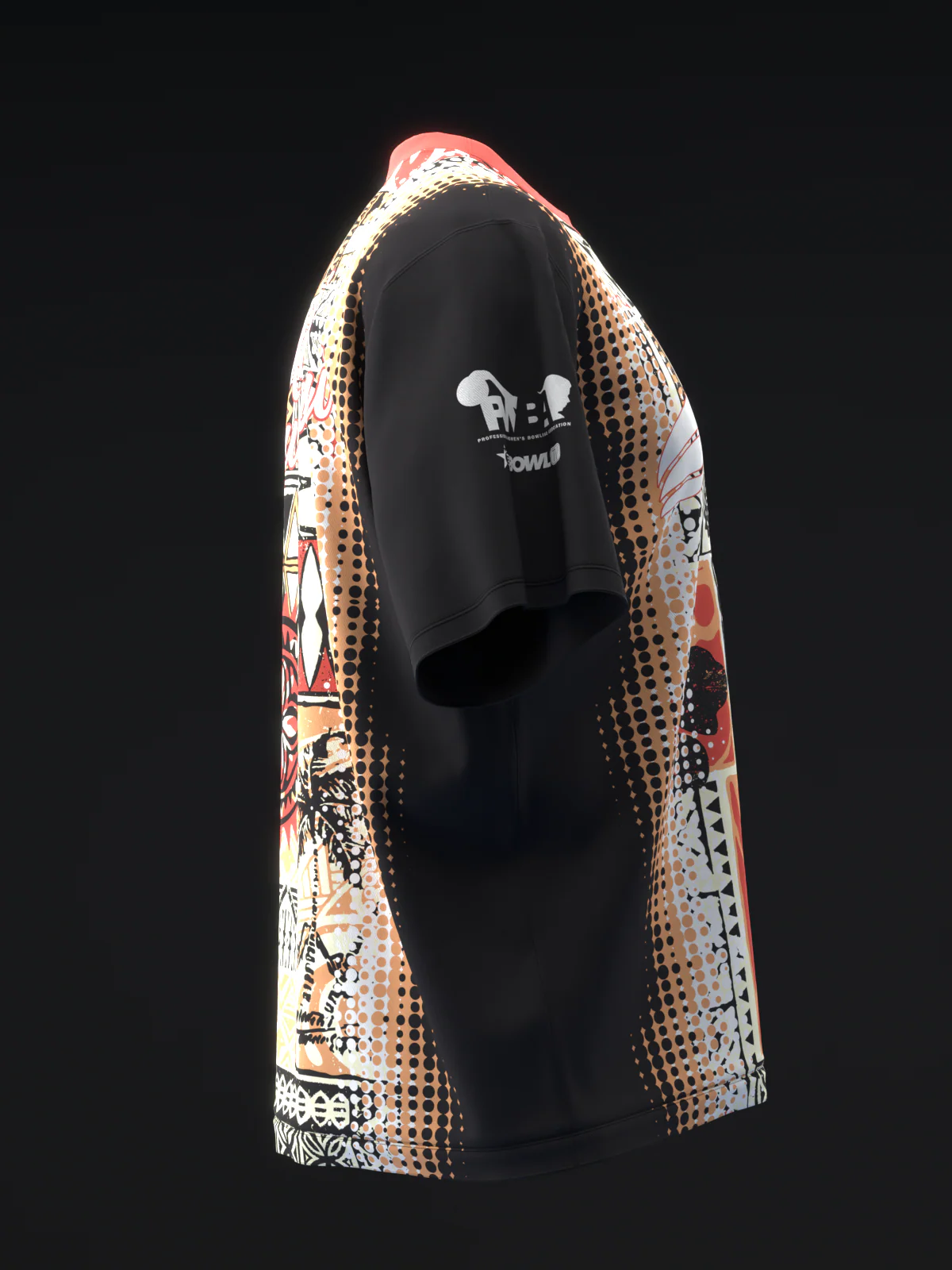 Misaki Mukotani 2023 - Hawaii Abstract - Bowling Jersey - Image 4