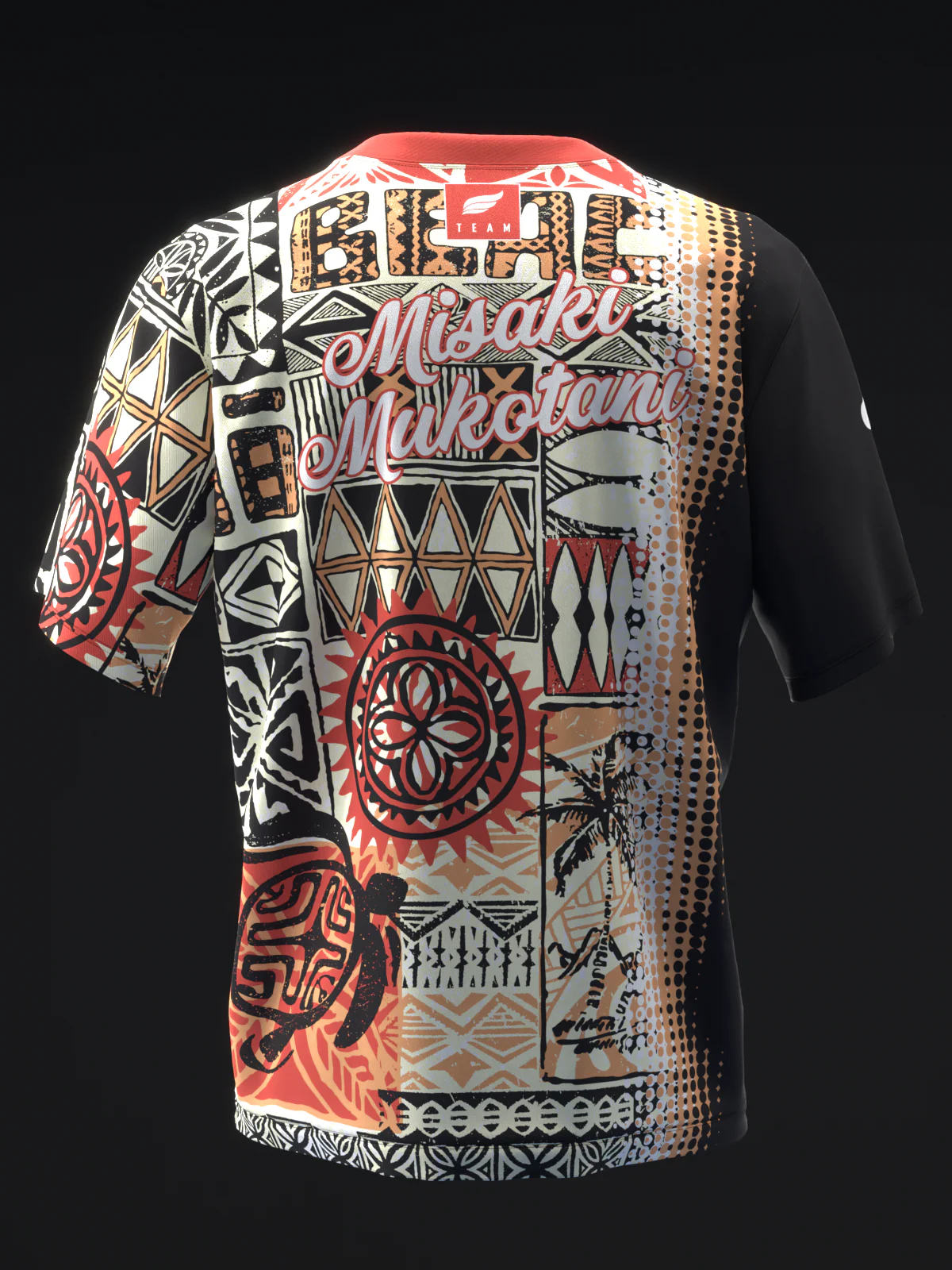 Misaki Mukotani 2023 - Hawaii Abstract - Bowling Jersey - Image 5
