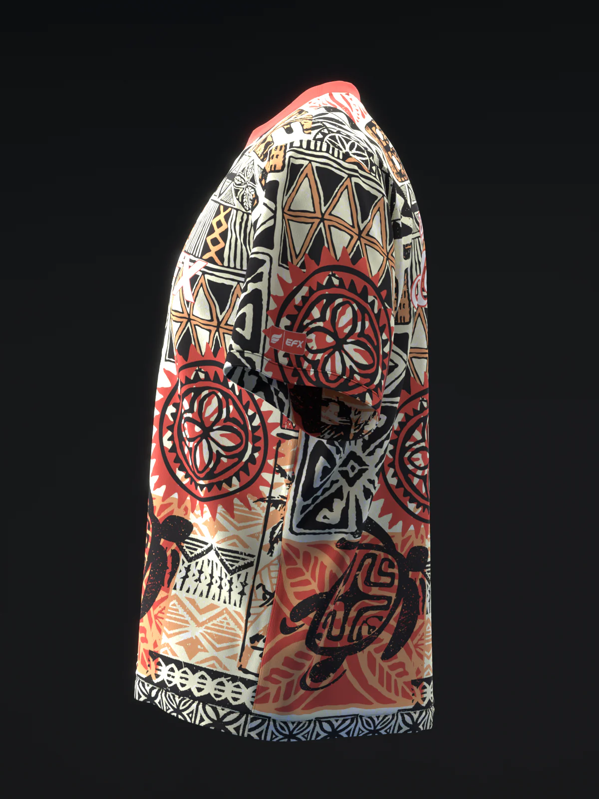 Misaki Mukotani 2023 - Hawaii Abstract - Bowling Jersey - Image 6