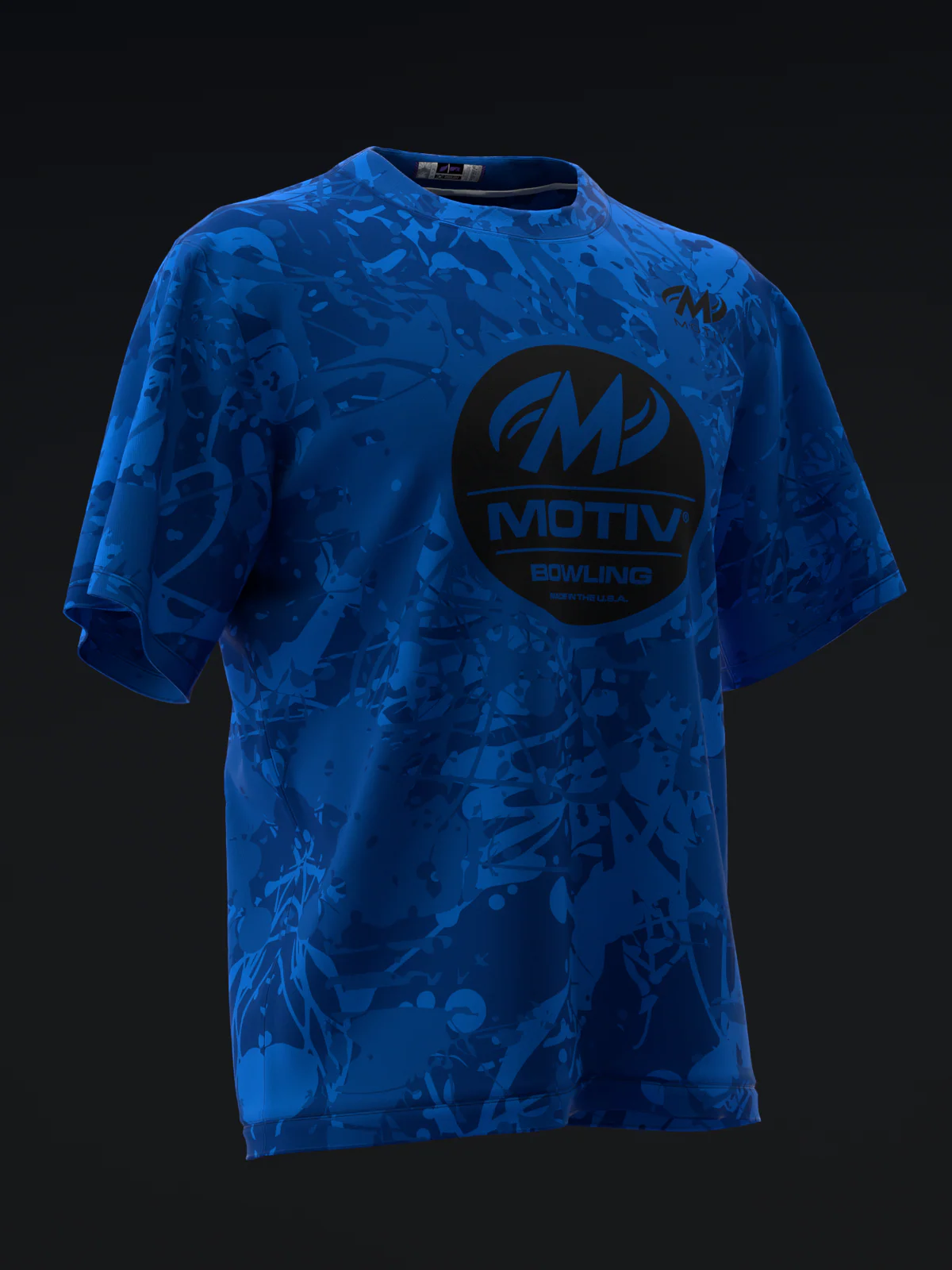Motiv - Blue Tank - Bowling Jersey - Image 3