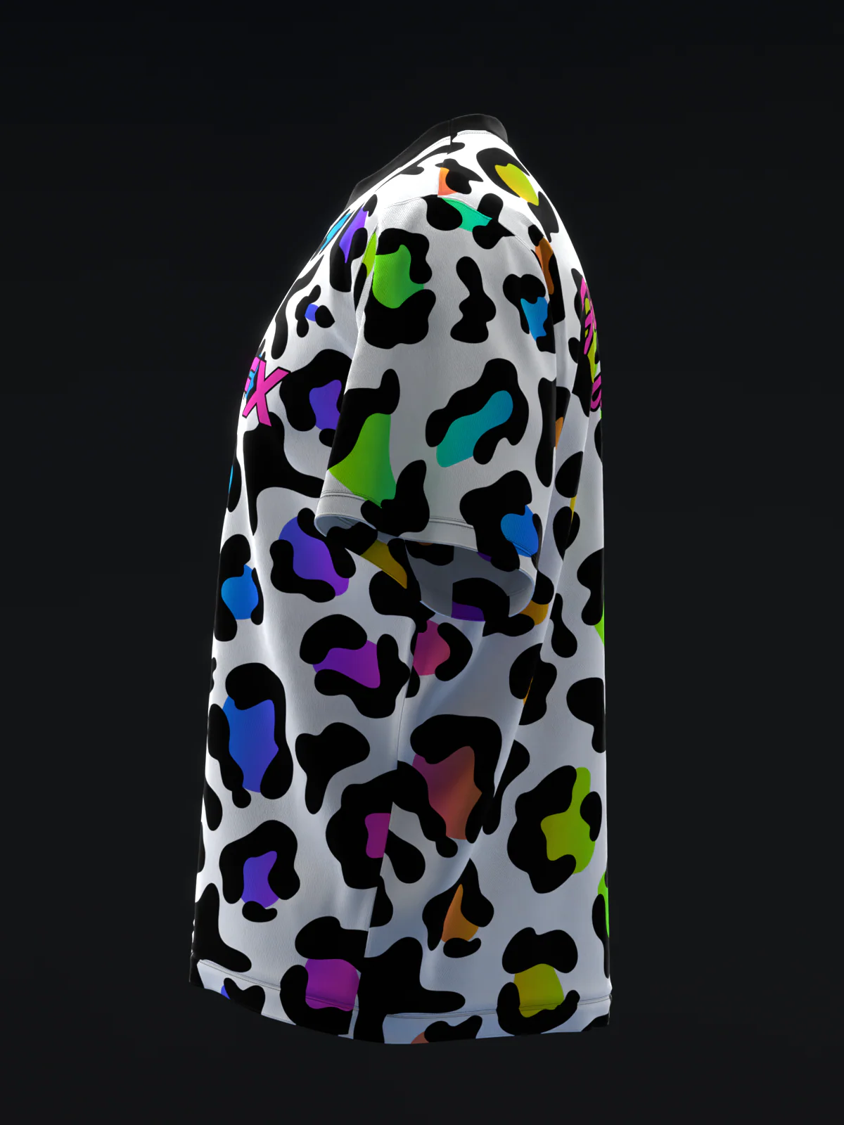 Neon Cheetah - Vibrant - Bowling Jersey - Image 6
