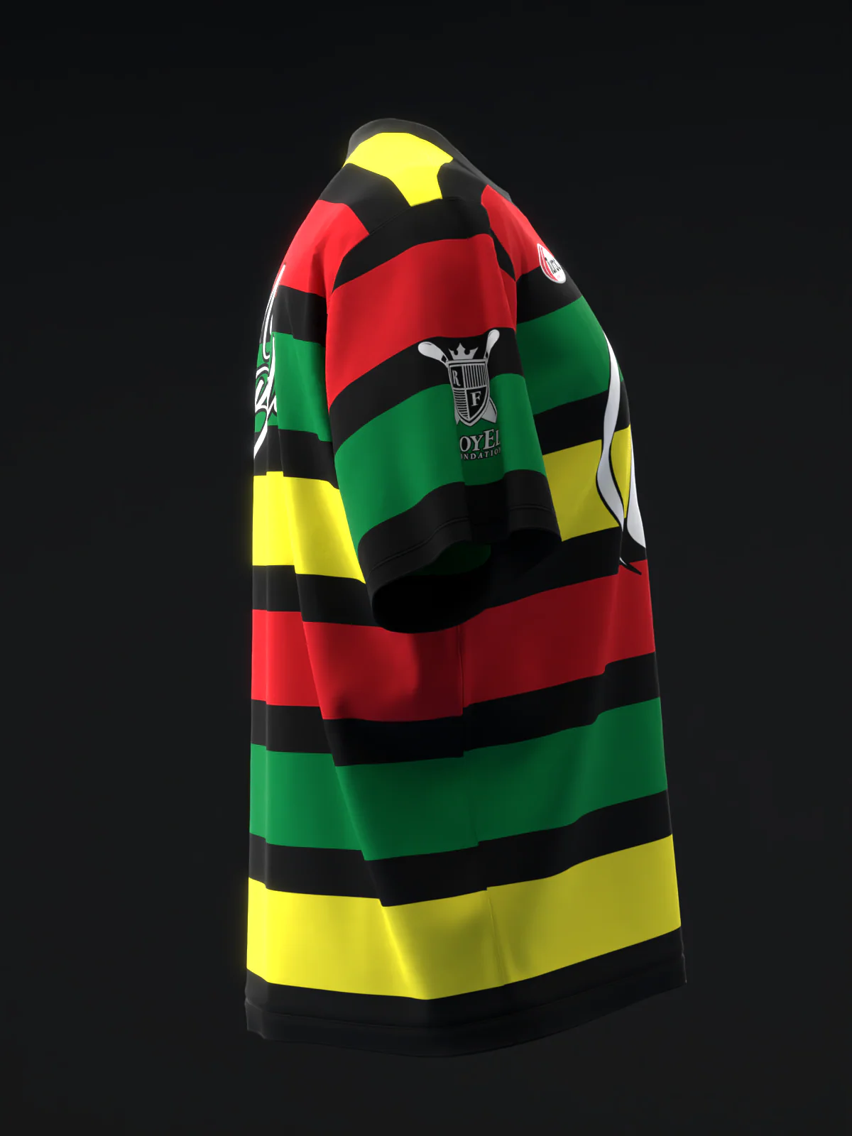 Nevin Brede 2026 - Rasta Birds - Bowling Jersey - Image 4