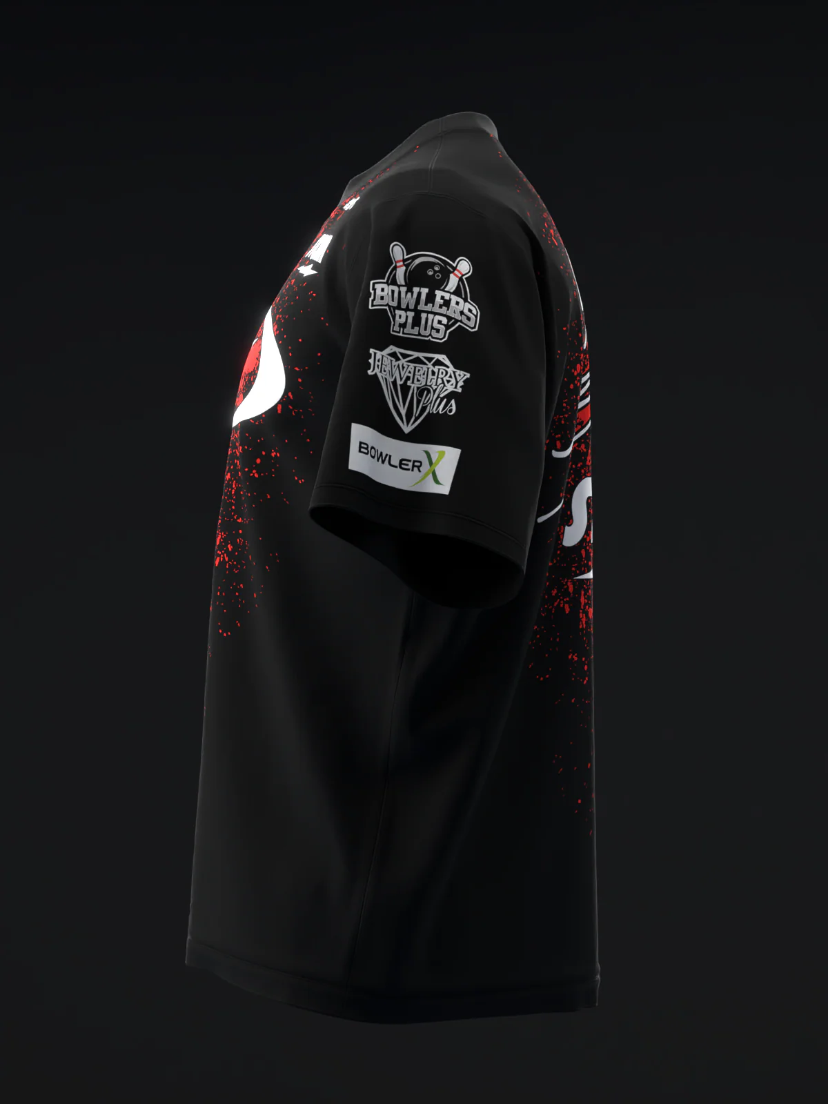 Nick Brown 2026 - Splatter Red - Bowling Jersey - Image 6