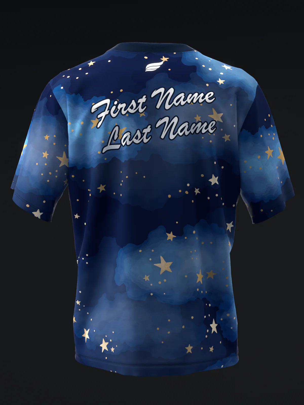 Night Night - Blue - Bowling Jersey - Image 5