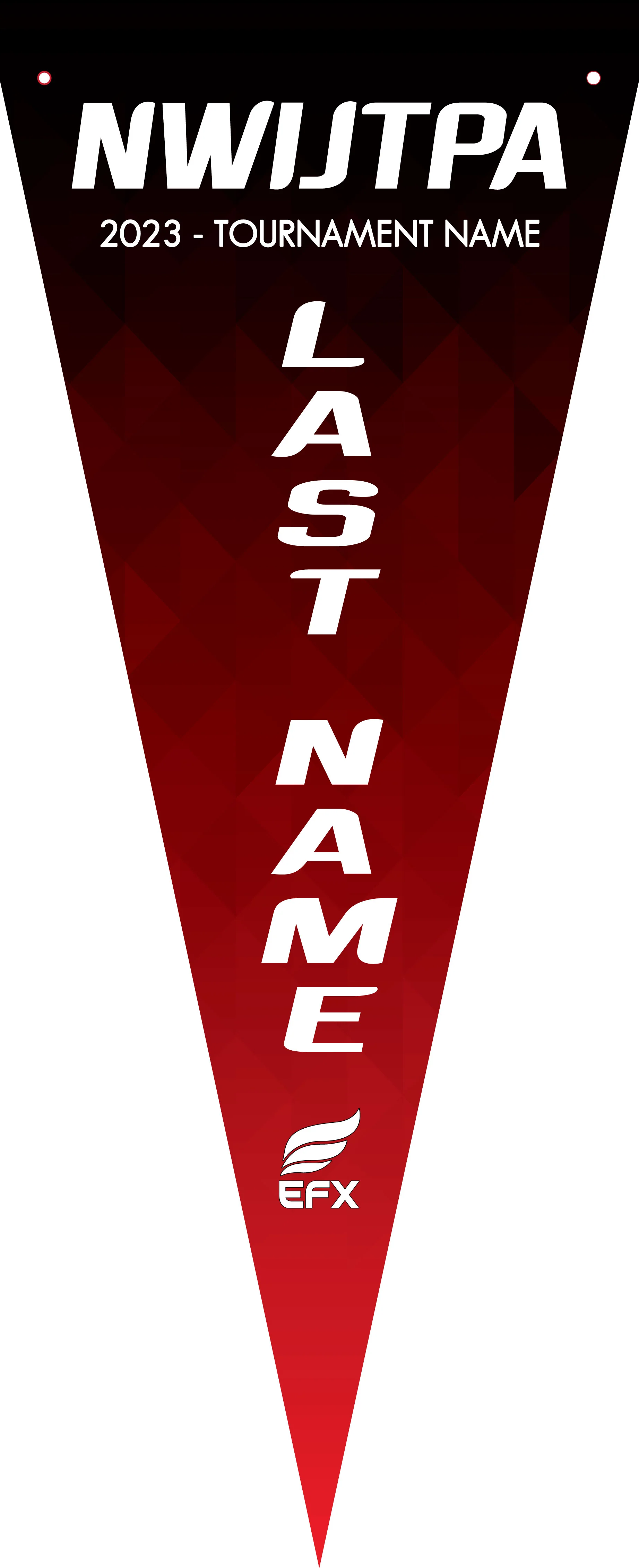 NWIJTPA - Geometric - Bowling Pennant - Image 4