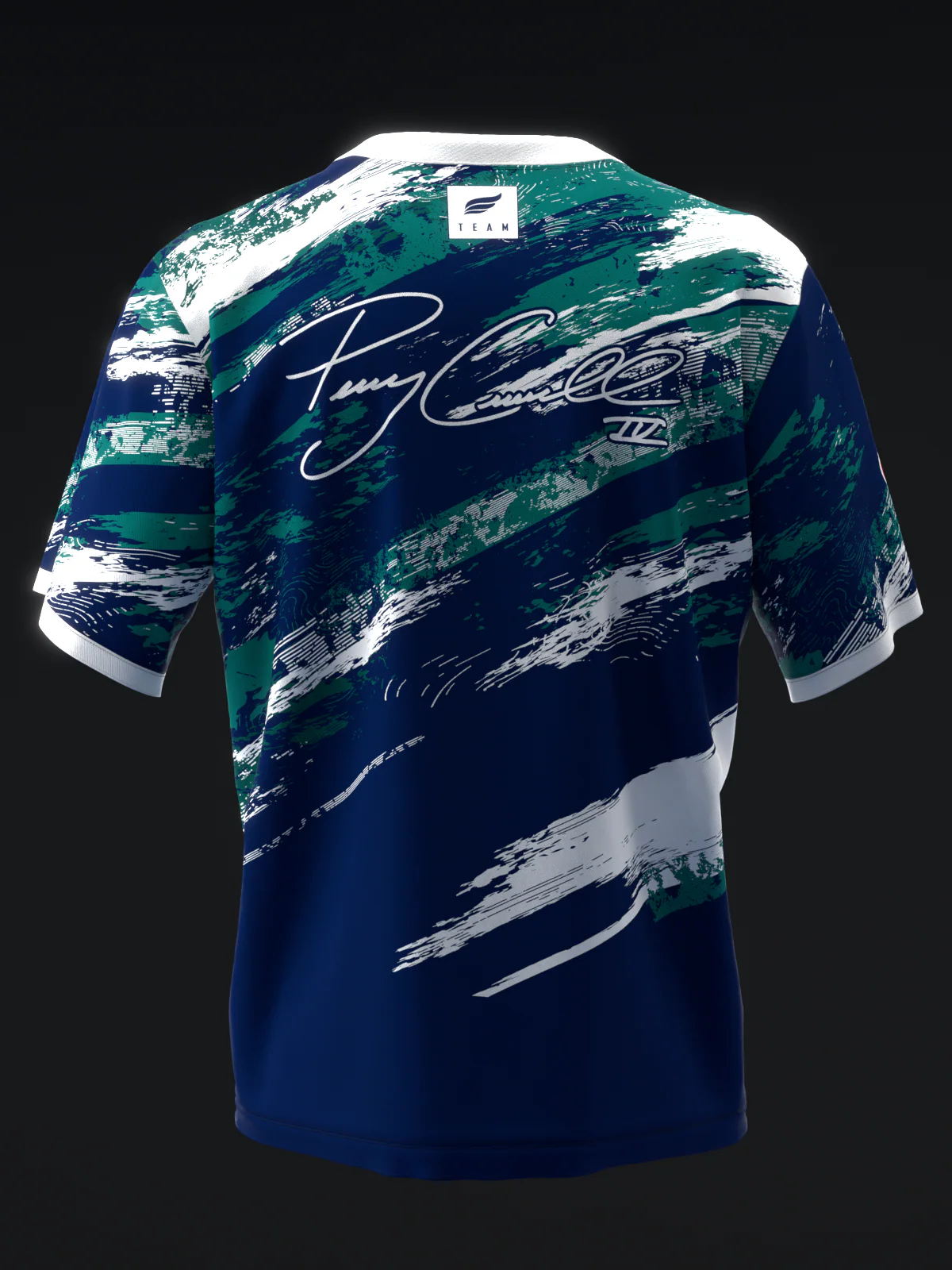 Perry Crowell 2024 - MX25 Navy Northwest White - Bowling Jersey - Image 5
