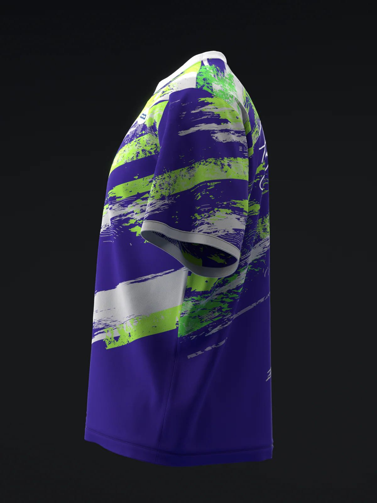 Perry Crowell 2024 - MX25 Purple Gray Green - Bowling Jersey - Image 6