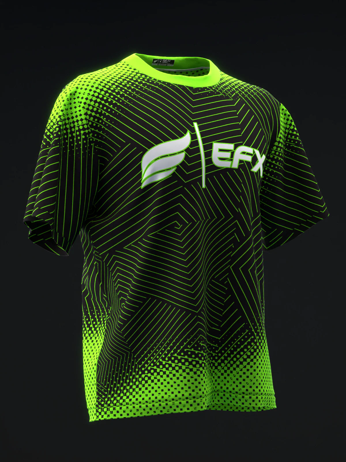 Recoil Vex - Neon Green - Bowling Jersey - Image 3