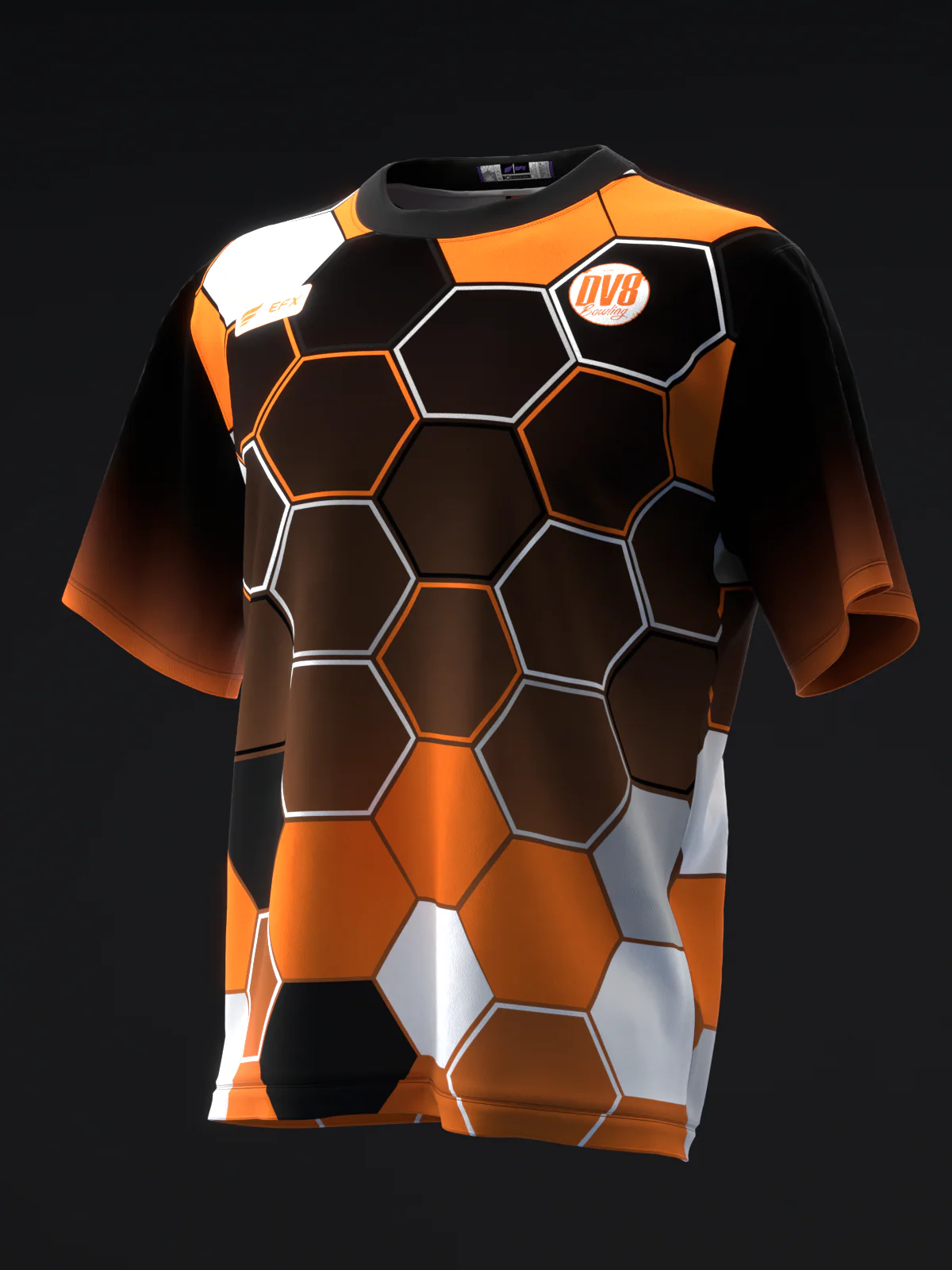Robert Vater 2025 - Homage Honeycomb Orange - Bowling Jersey