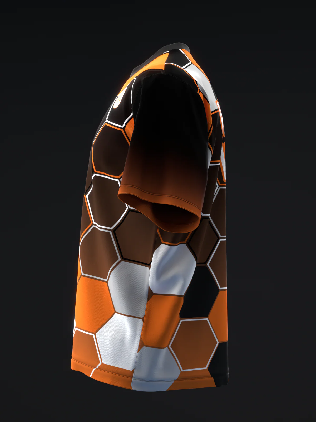 Robert Vater 2025 - Homage Honeycomb Orange - Bowling Jersey - Image 6