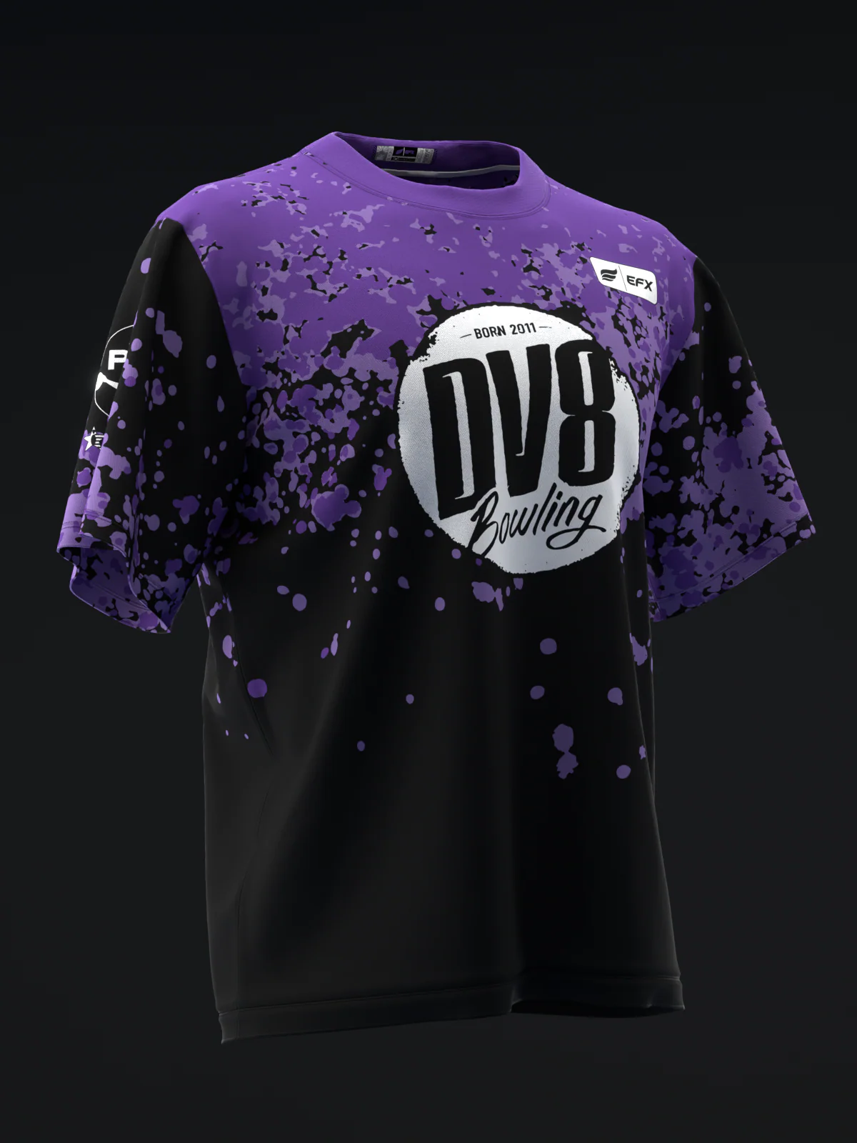 Robert Vater 2025 - UWW Splatter - Bowling Jersey - Image 3