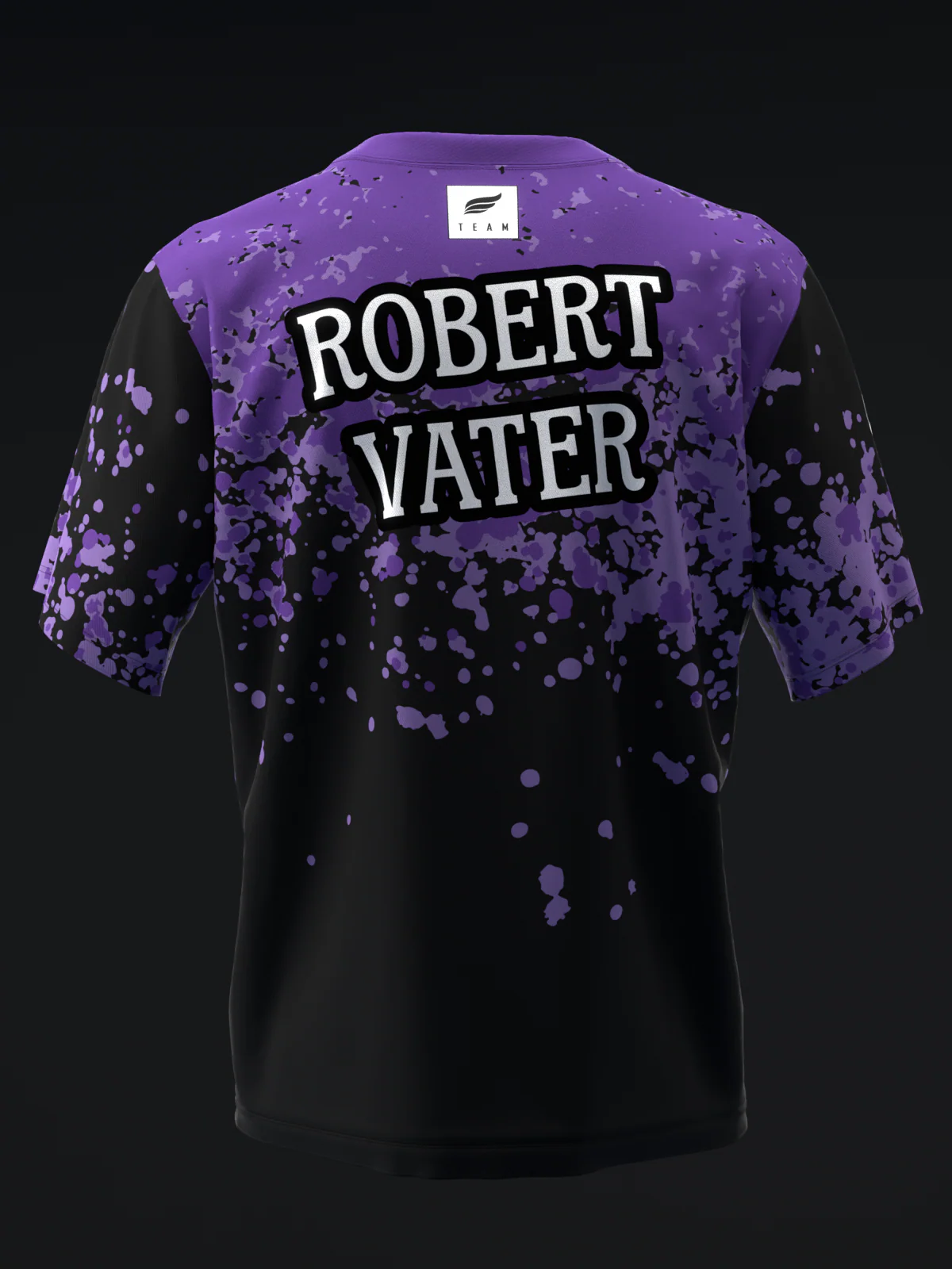 Robert Vater 2025 - UWW Splatter - Bowling Jersey - Image 5