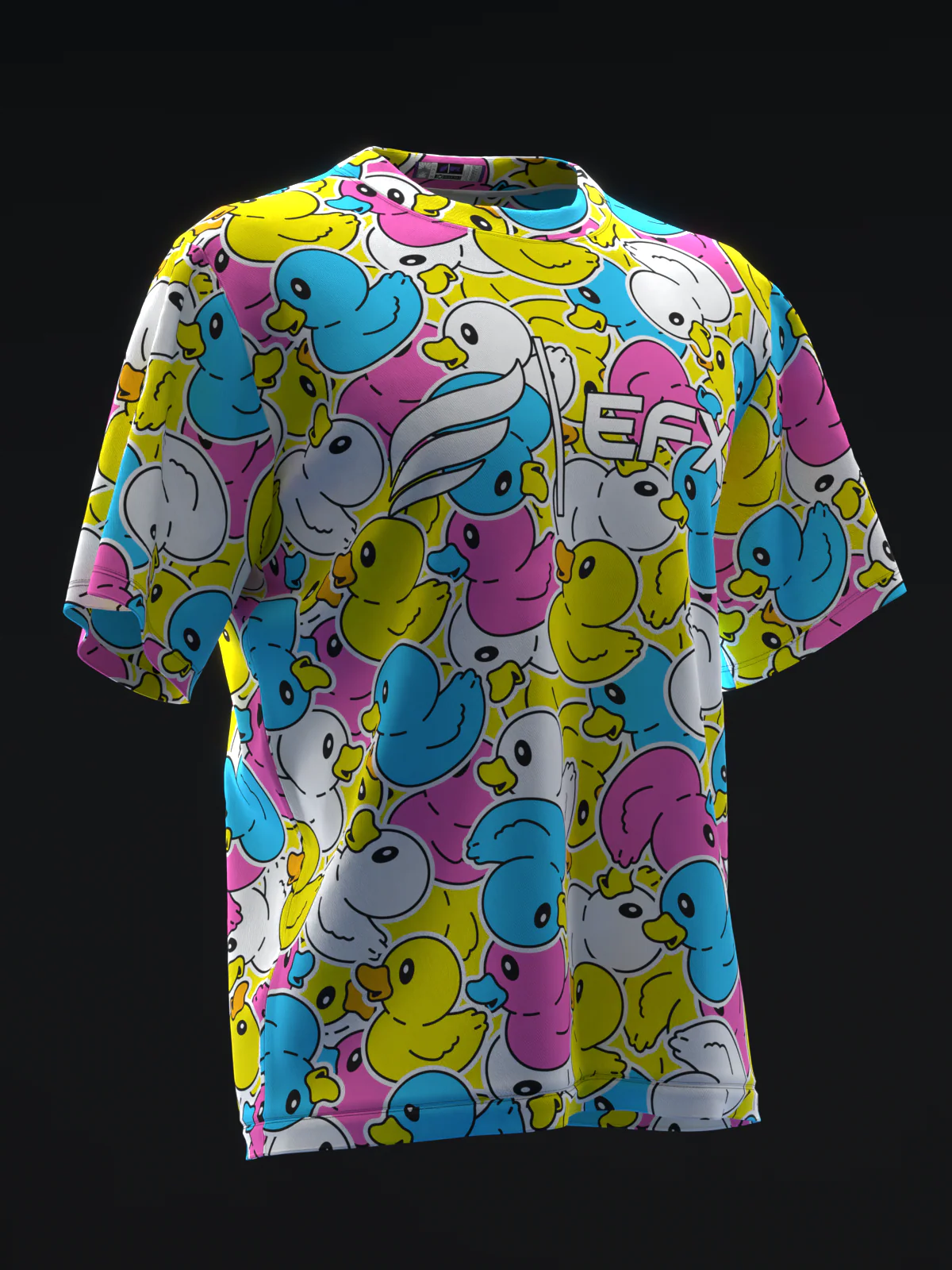 Rubber Duck - Neon - Bowling Jersey - Image 3