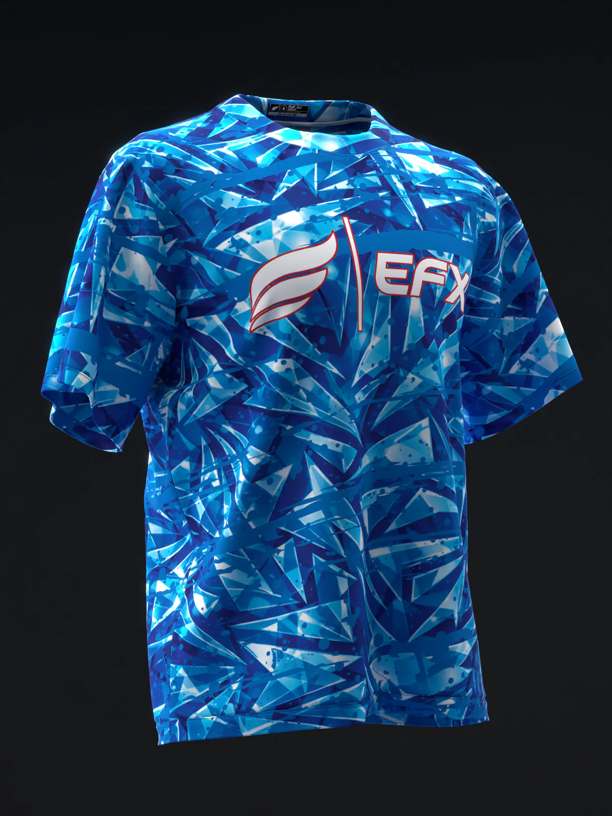 Rubicon Glassed - Blue - Bowling Jersey - Image 3