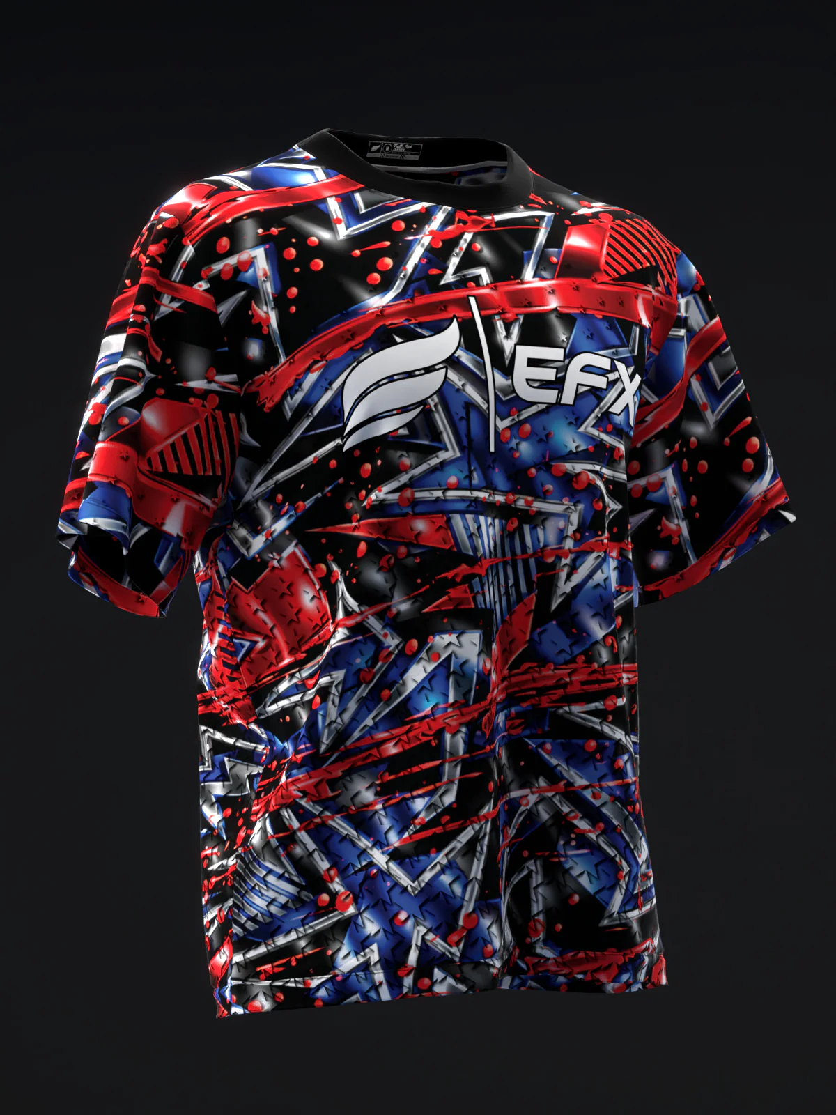 RWB Theory - Black - Bowling Jersey - Image 3