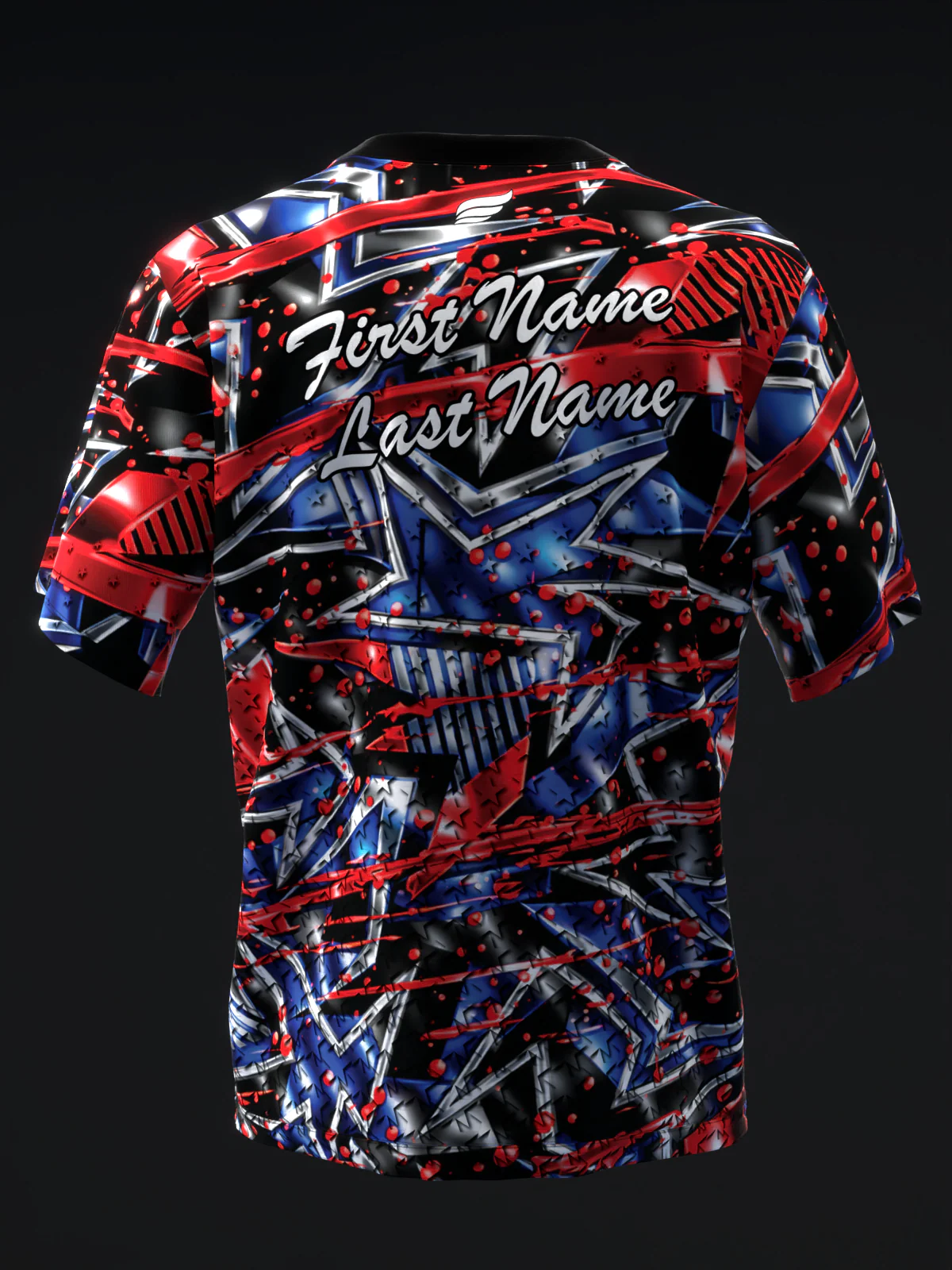 RWB Theory - Black - Bowling Jersey - Image 5